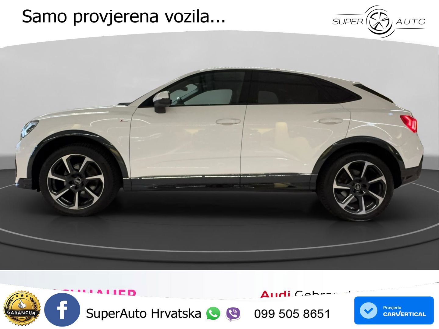 Audi Q3 Sportback 35 TFSI (150 KS) S tronic S line LED+GR SJED+ACC