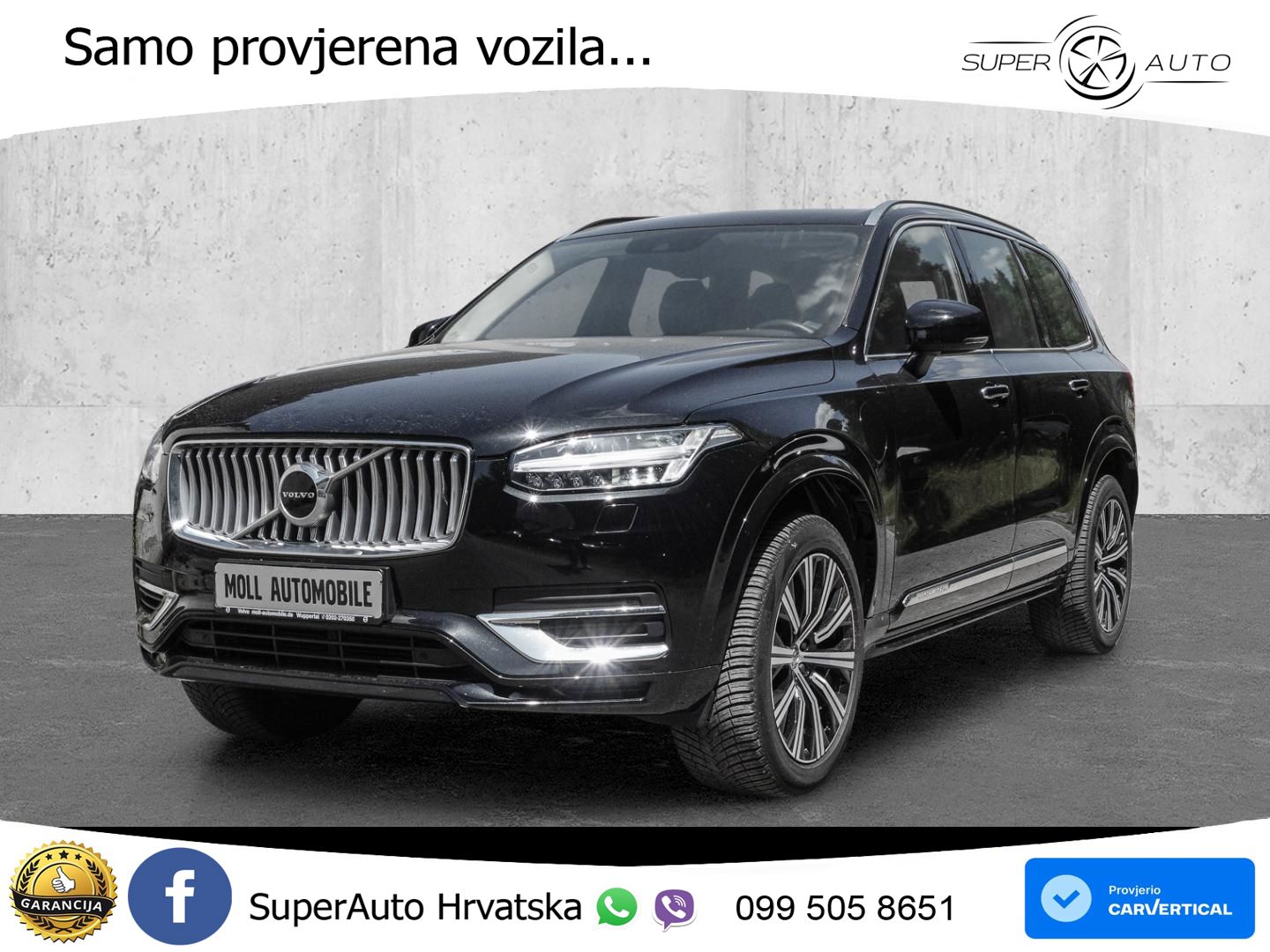 Volvo XC90 Recharge 2.0 T8 AWD Geartronic LED+GR SJED+ACC