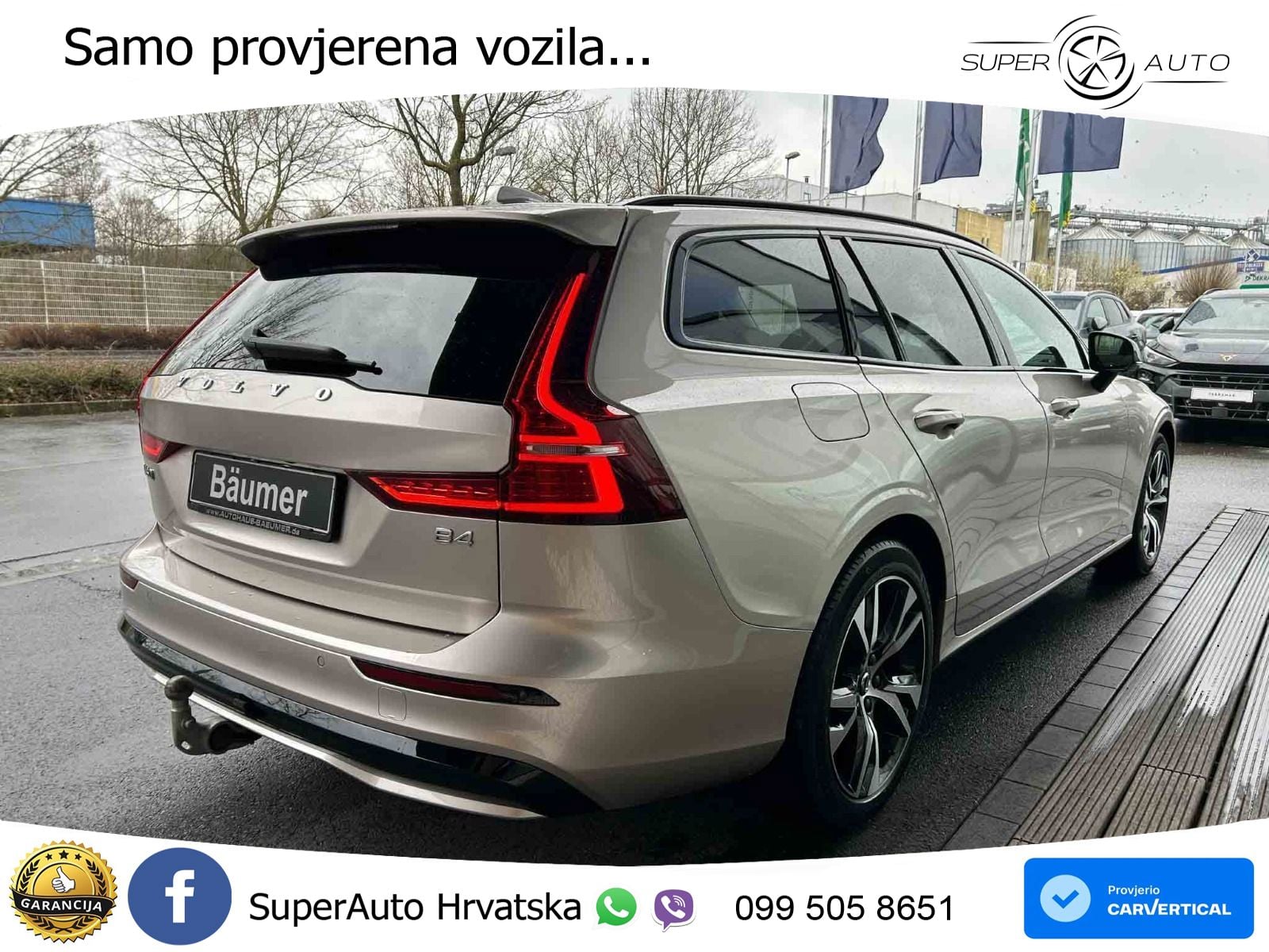 Volvo V60 2.0 B4 Diesel Geartronic LED+GR SJED+ACC