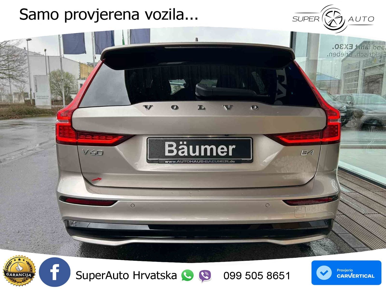 Volvo V60 2.0 B4 Diesel Geartronic LED+GR SJED+ACC