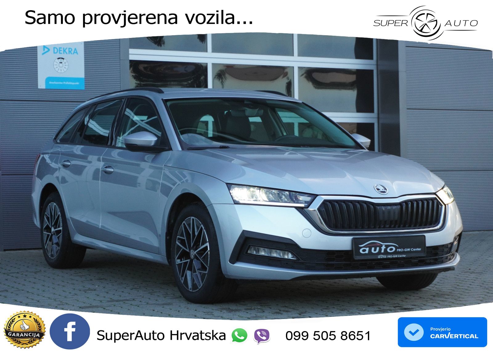 Škoda Octavia Combi 2.0 TDI (150 KS) DSG LED+ACC