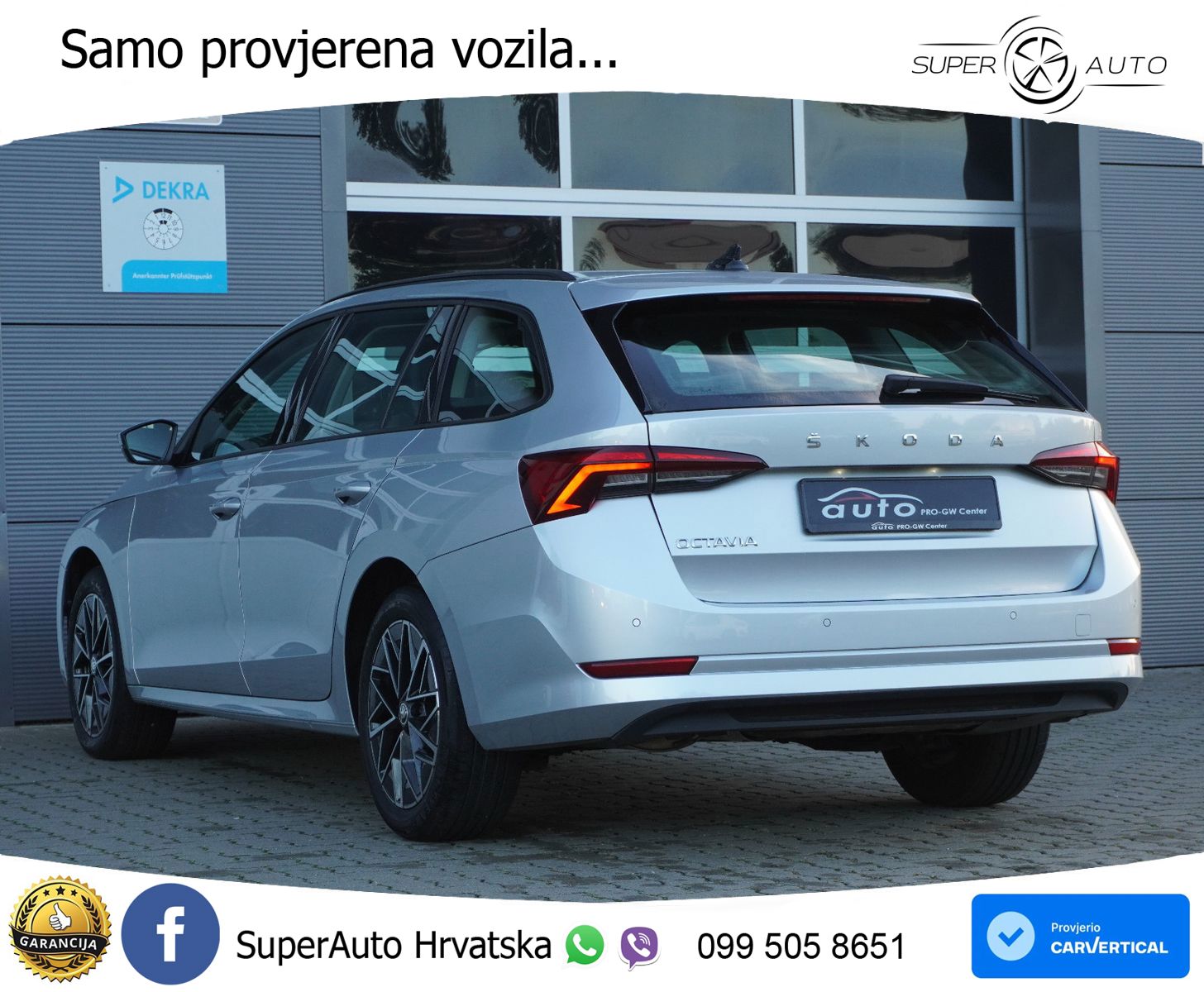 Škoda Octavia Combi 2.0 TDI (150 KS) DSG LED+ACC