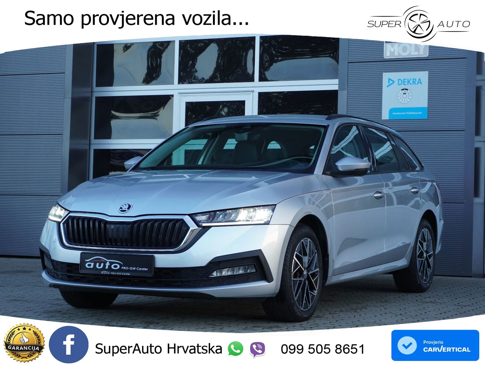 Škoda Octavia Combi 2.0 TDI (150 KS) DSG LED+ACC