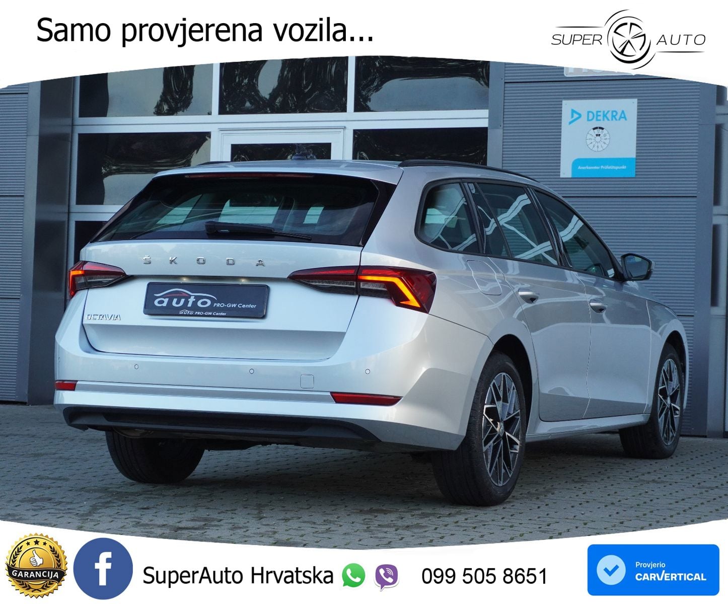 Škoda Octavia Combi 2.0 TDI (150 KS) DSG LED+ACC