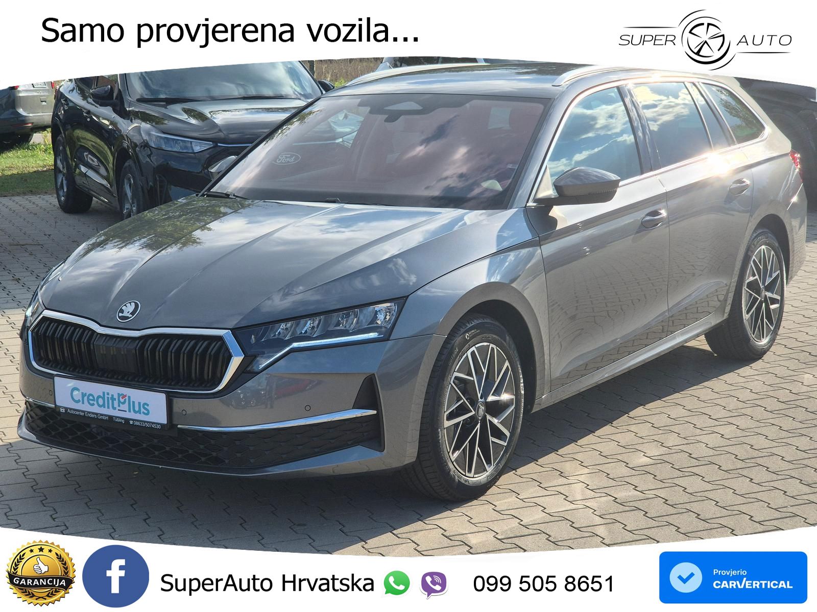 Škoda Octavia Combi 2.0 TDI (150 KS) DSG Selection LED+GR SJED+ACC