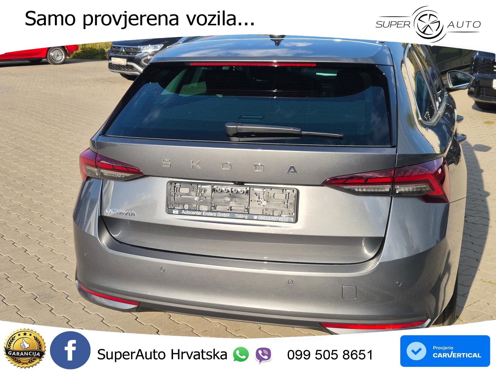 Škoda Octavia Combi 2.0 TDI (150 KS) DSG Selection LED+GR SJED+ACC