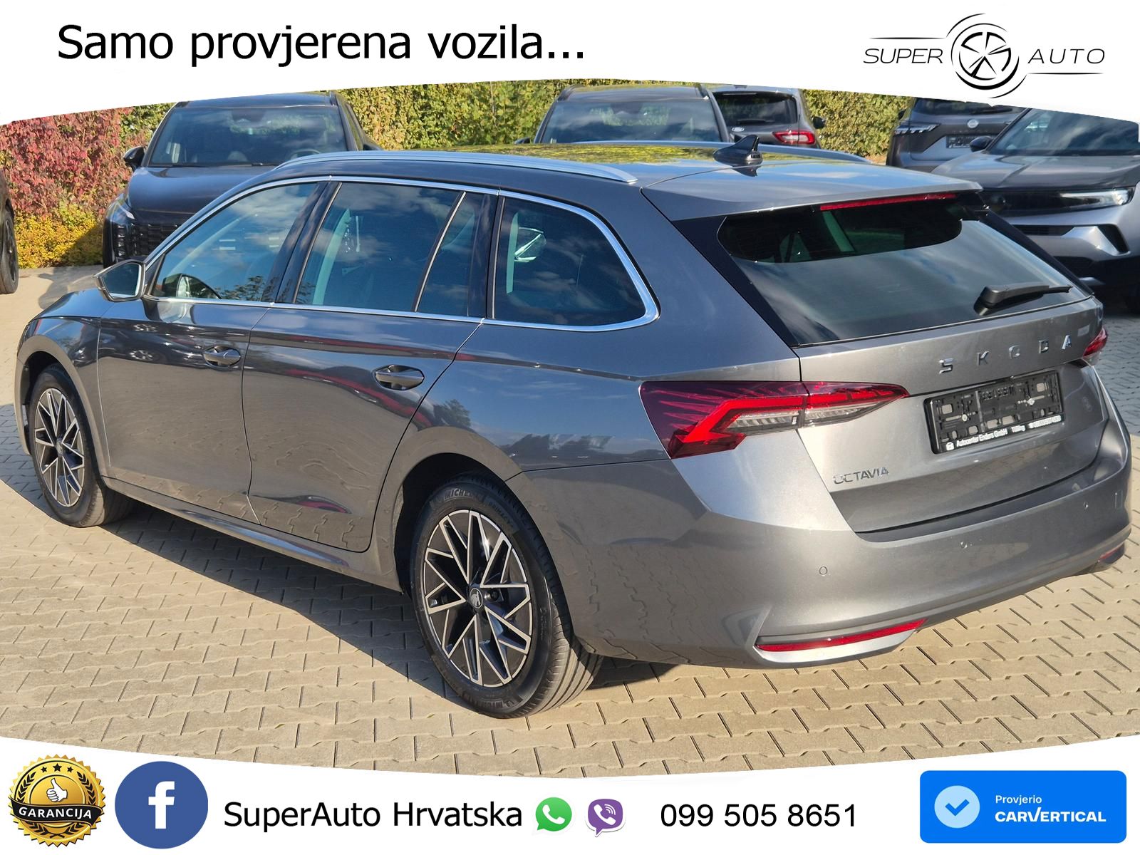 Škoda Octavia Combi 2.0 TDI (150 KS) DSG Selection LED+GR SJED+ACC