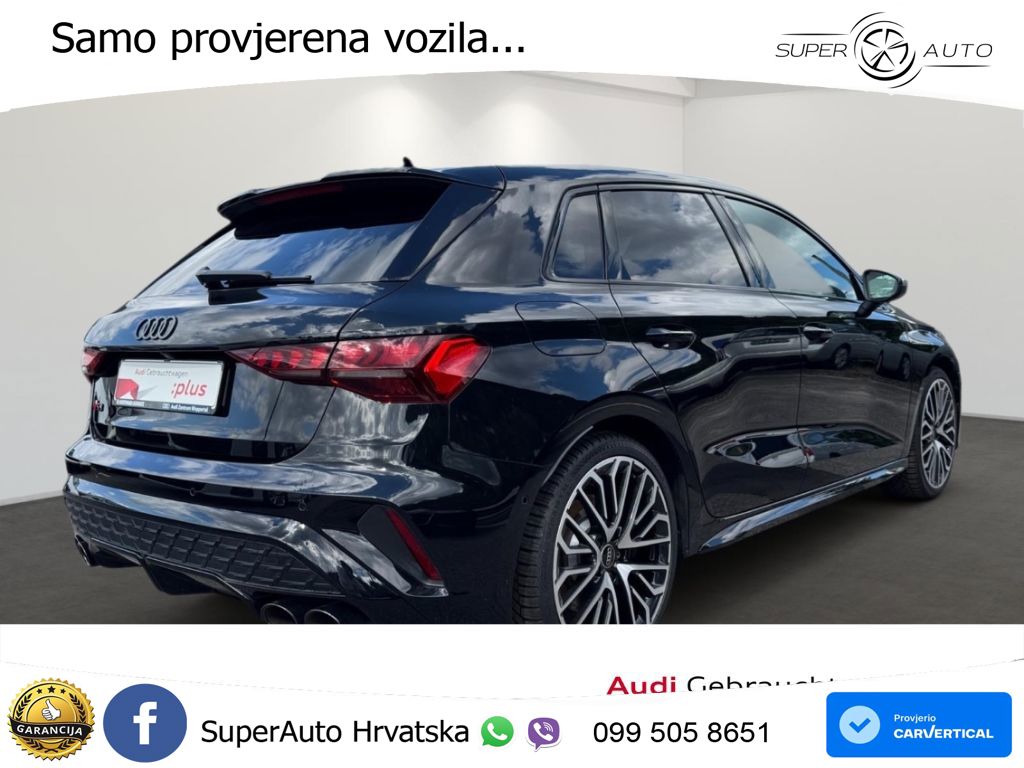 Audi S3 2.0 TFSI (333 KS) quattro S tronic S line MATRIX+GR SJED+KAM