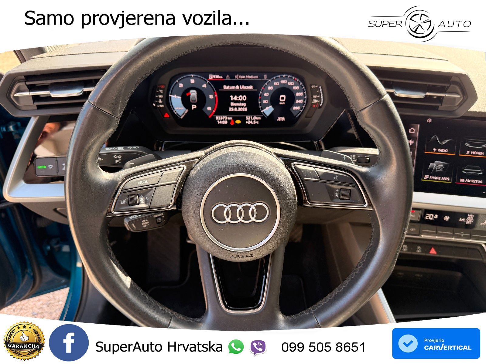 Audi A3 30 TDI (116 KS) S tronic