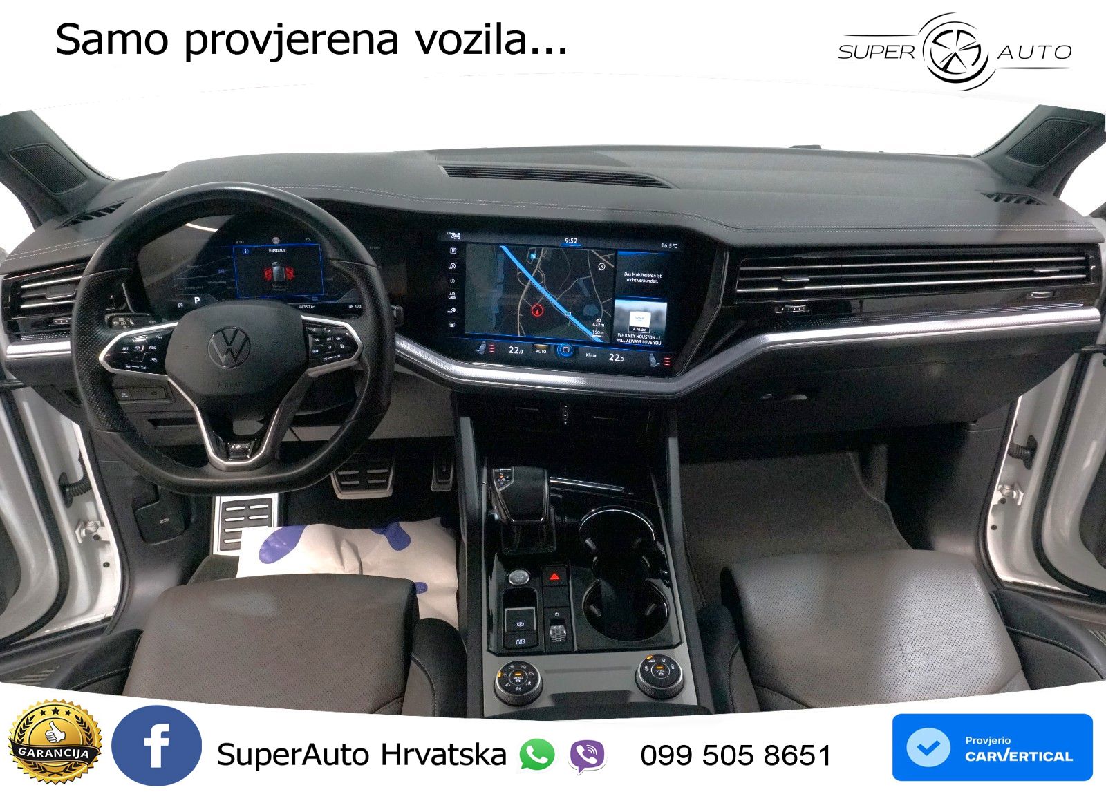 Volkswagen Touareg 3.0 V6 TDI (286 KS) 4MOTION Tiptronic R-Line LED+GR SJED+ACC