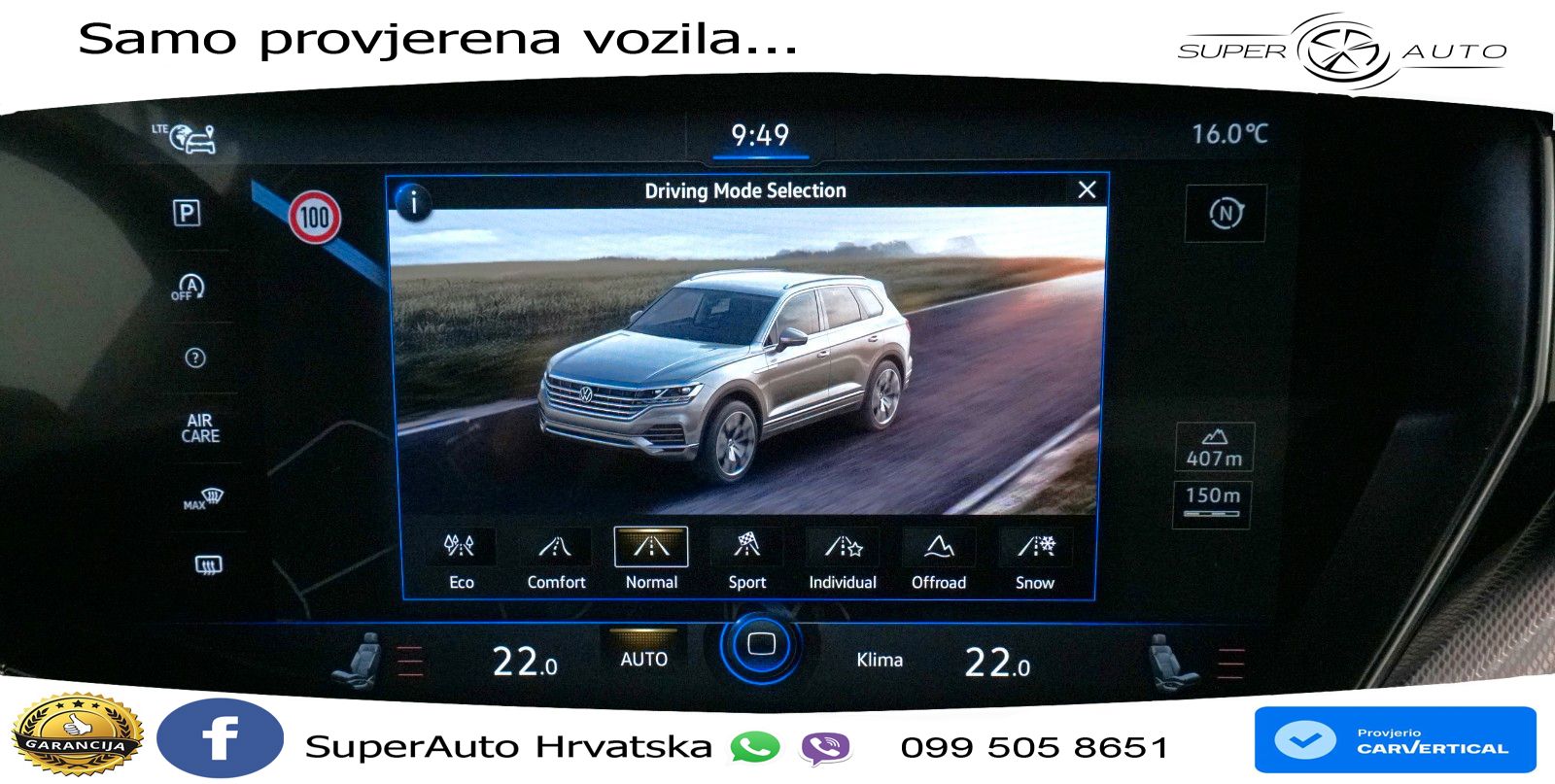 Volkswagen Touareg 3.0 V6 TDI (286 KS) 4MOTION Tiptronic R-Line LED+GR SJED+ACC
