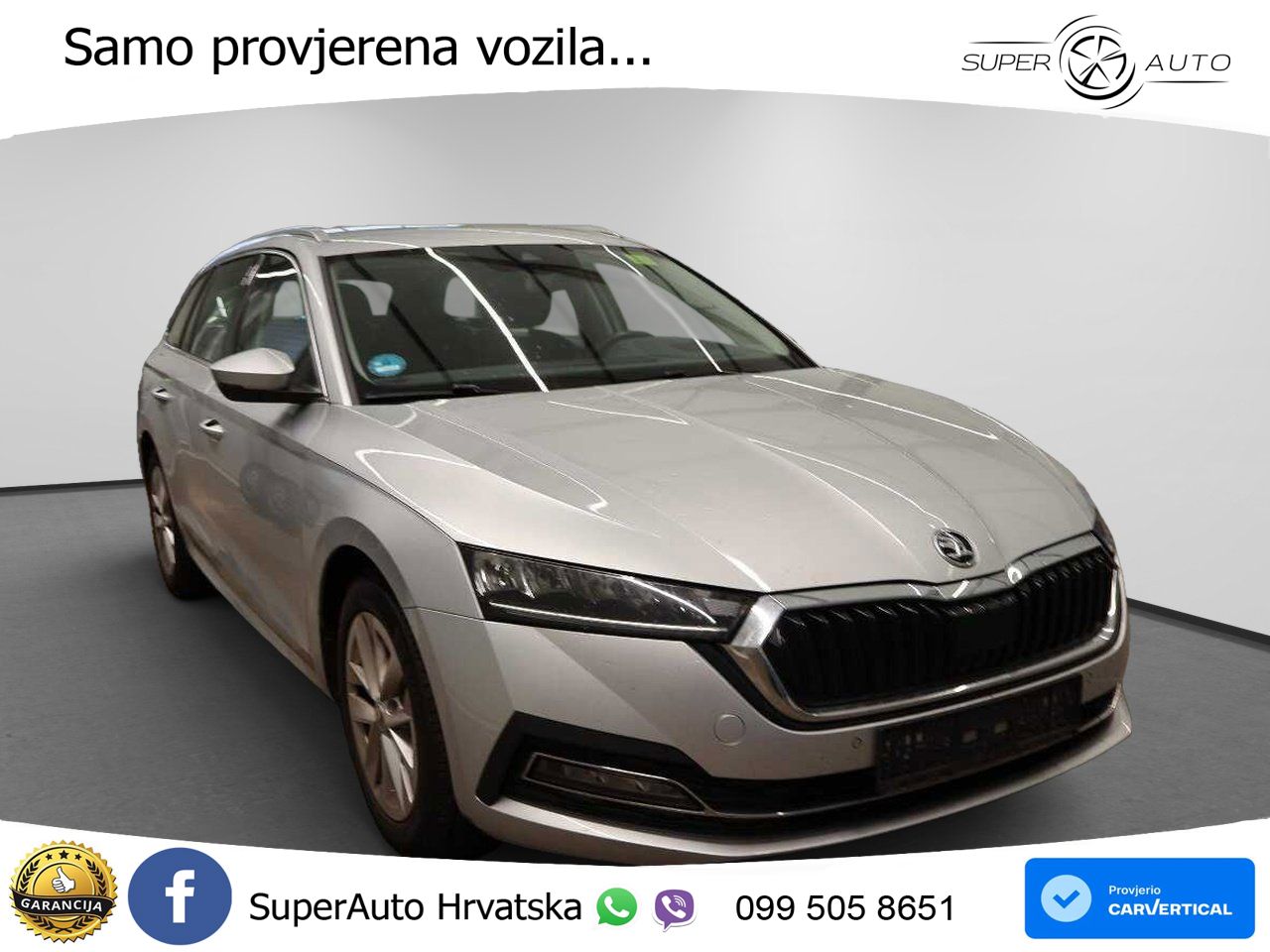 Škoda Octavia Combi 2.0 TDI (150 KS) LED+GR SJED+ACC