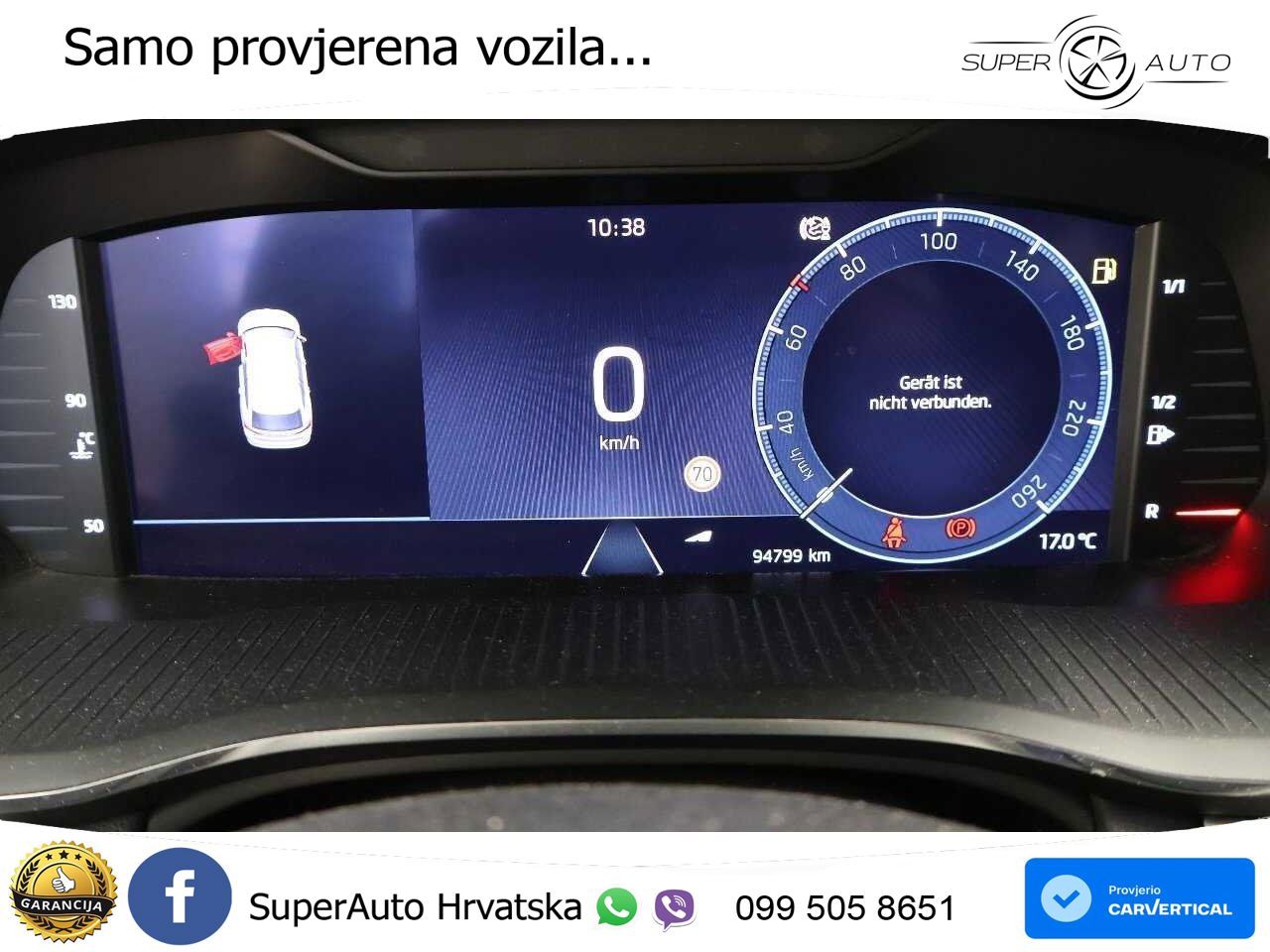 Škoda Octavia Combi 2.0 TDI (150 KS) LED+GR SJED+ACC