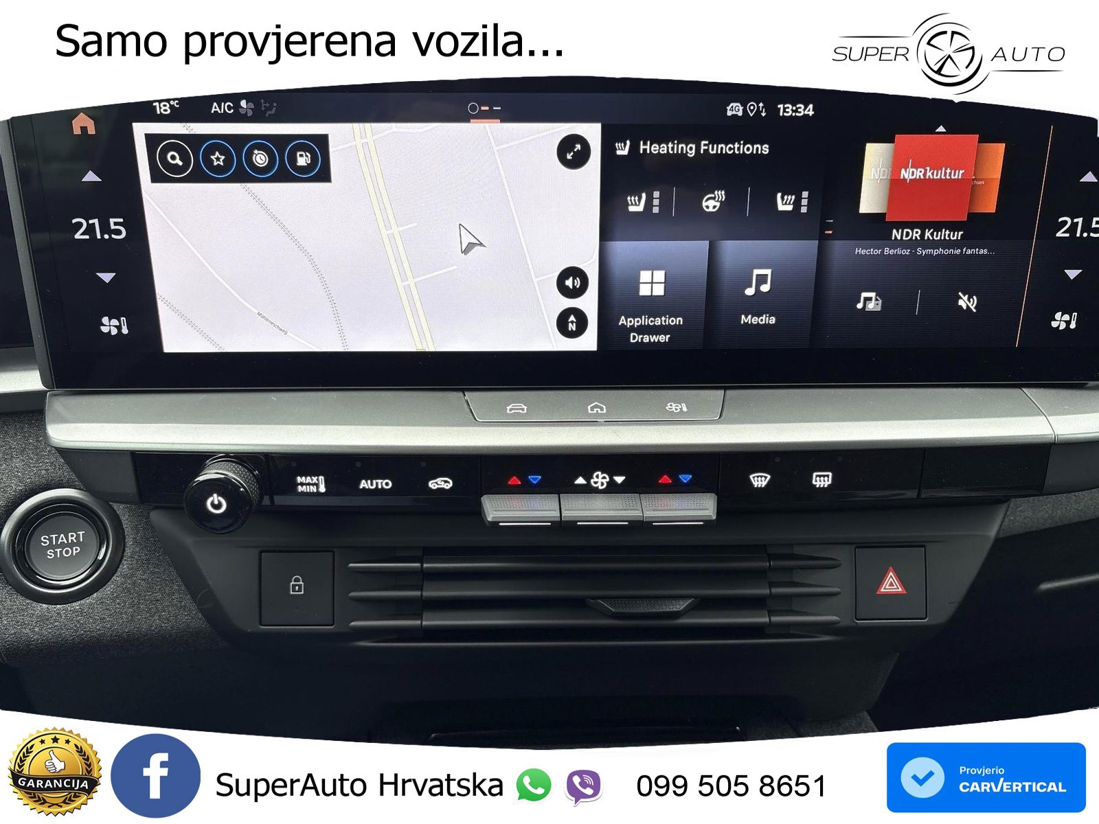 Opel Grandland 1.2 Turbo (145 KS) Hybrid eDCT GS ACC+GR SJED+360+PANO