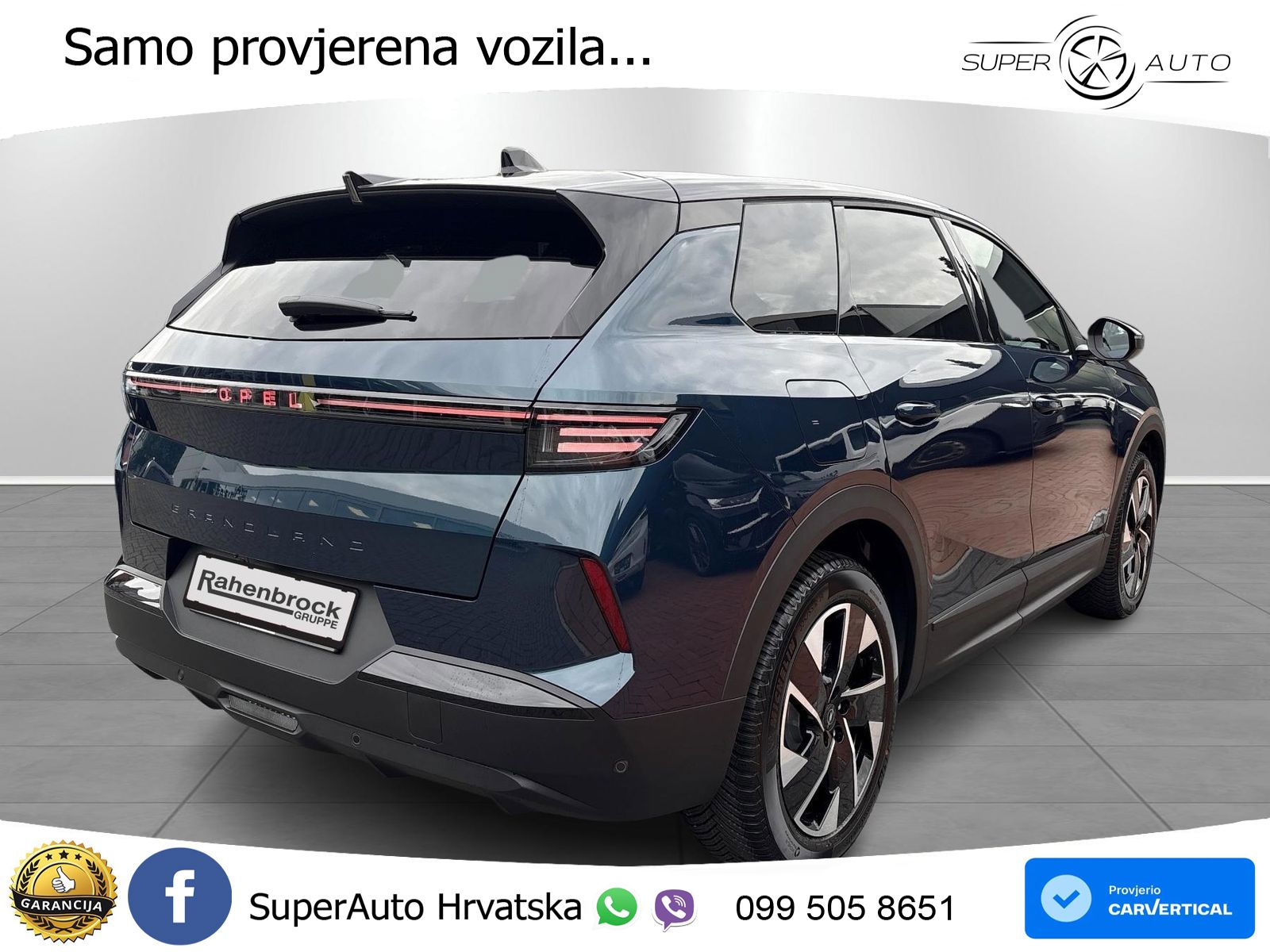 Opel Grandland 1.2 Turbo (145 KS) Hybrid eDCT GS ACC+GR SJED+360+PANO