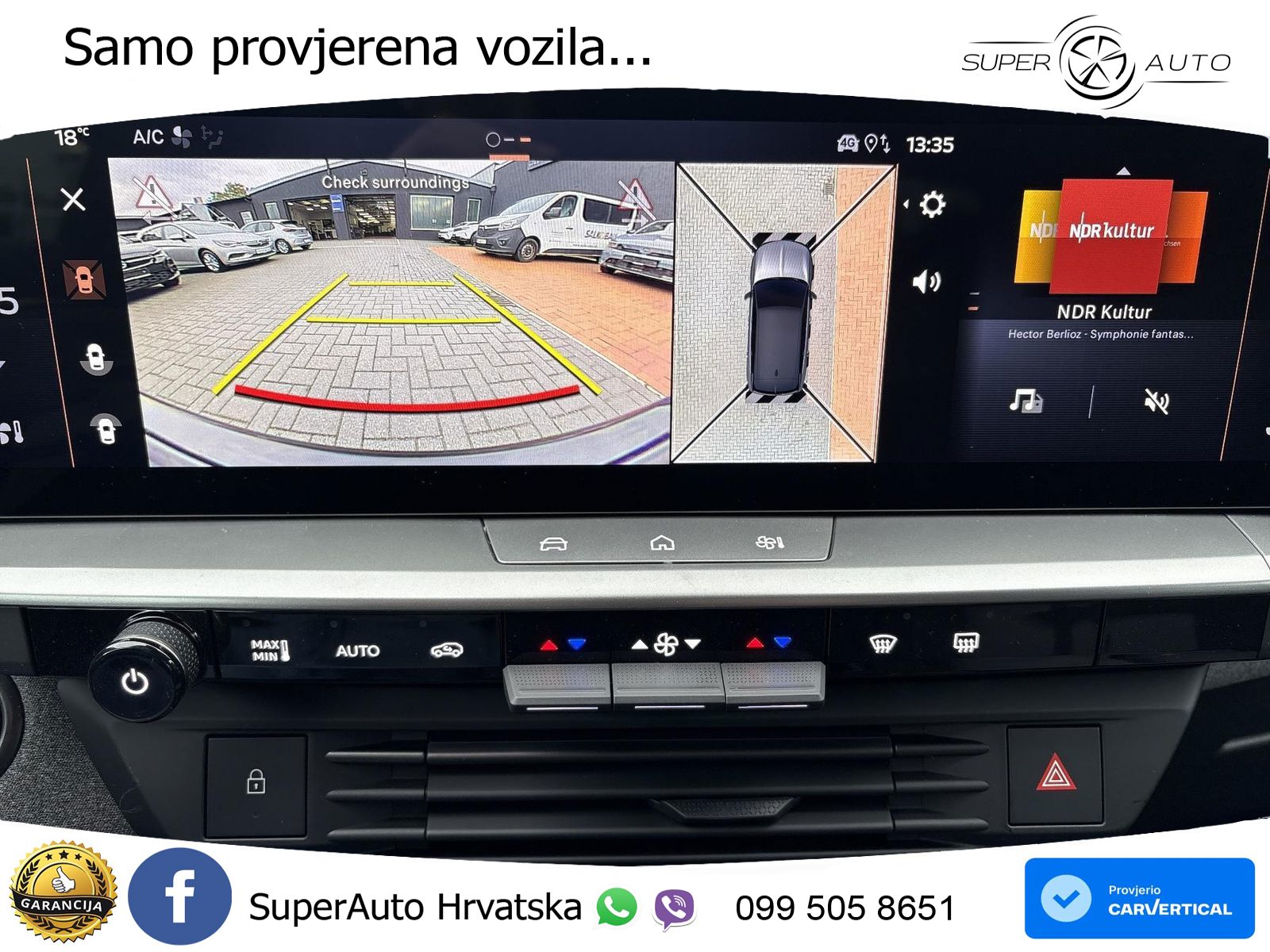 Opel Grandland 1.2 Turbo (145 KS) Hybrid eDCT GS ACC+GR SJED+360+PANO