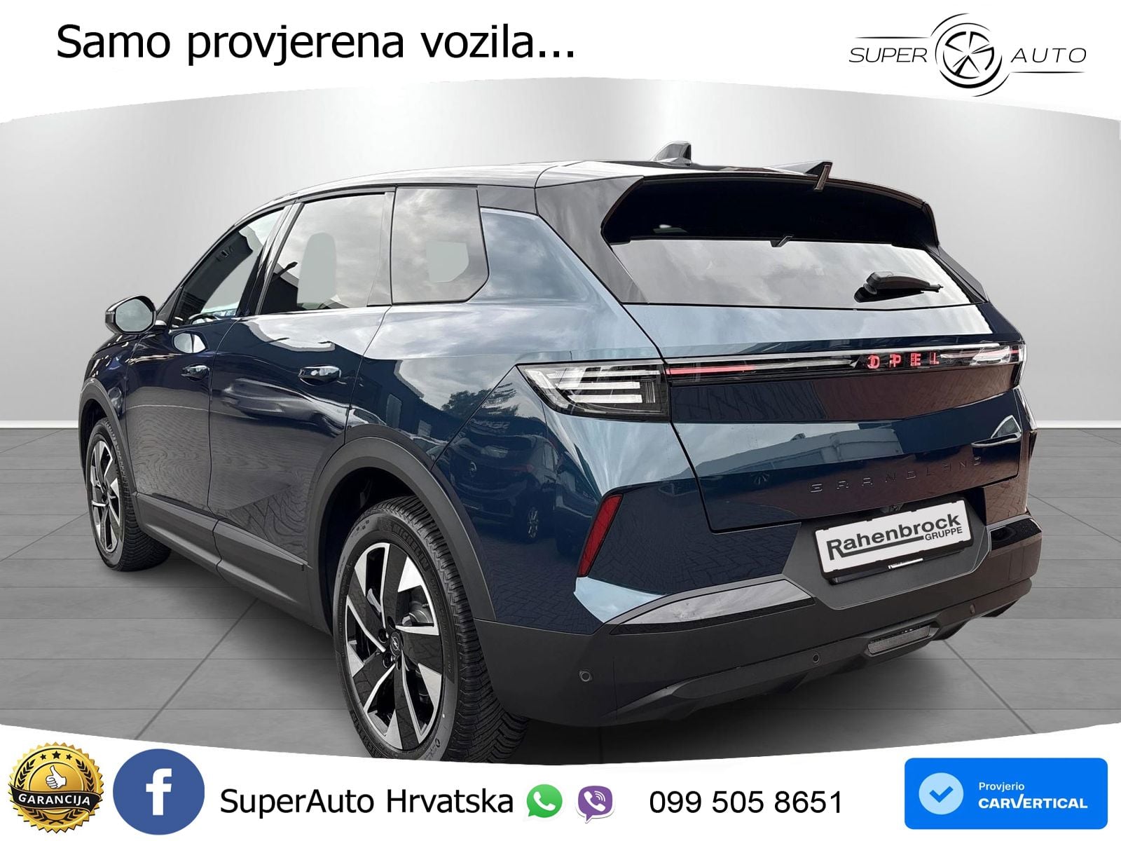 Opel Grandland 1.2 Turbo (145 KS) Hybrid eDCT GS ACC+GR SJED+360+PANO