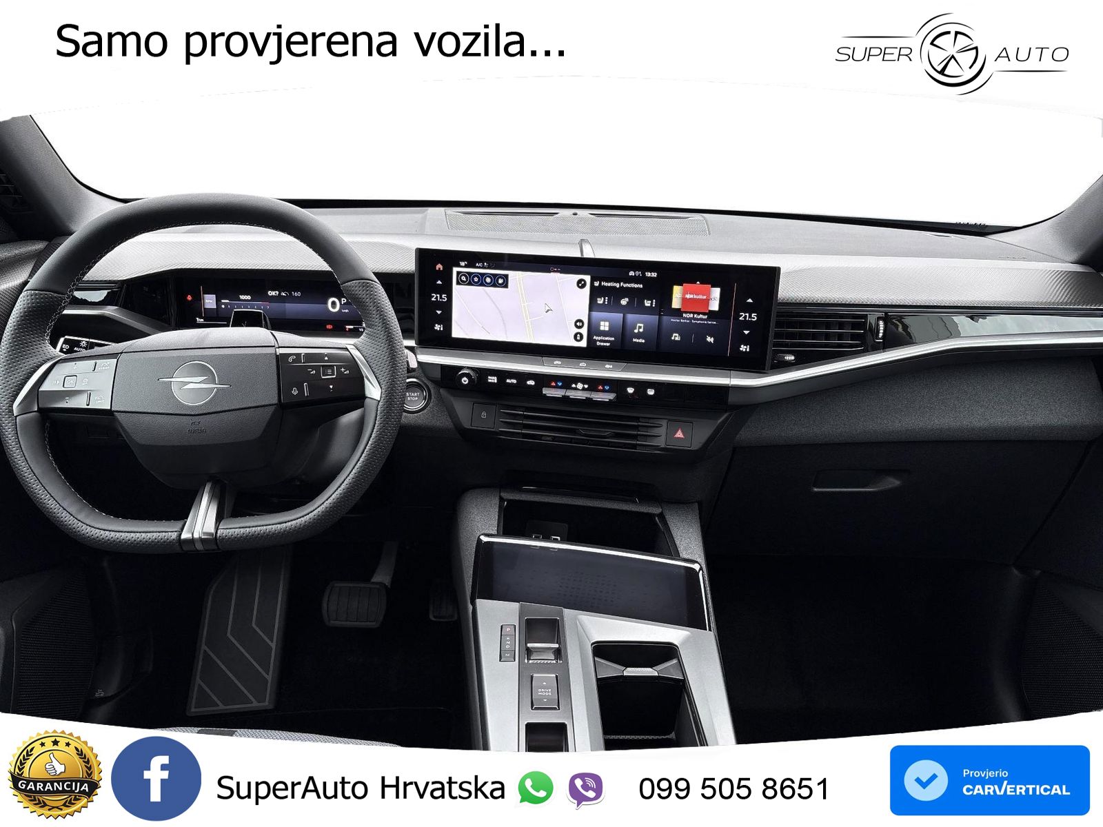 Opel Grandland 1.2 Turbo (145 KS) Hybrid eDCT GS ACC+GR SJED+360+PANO