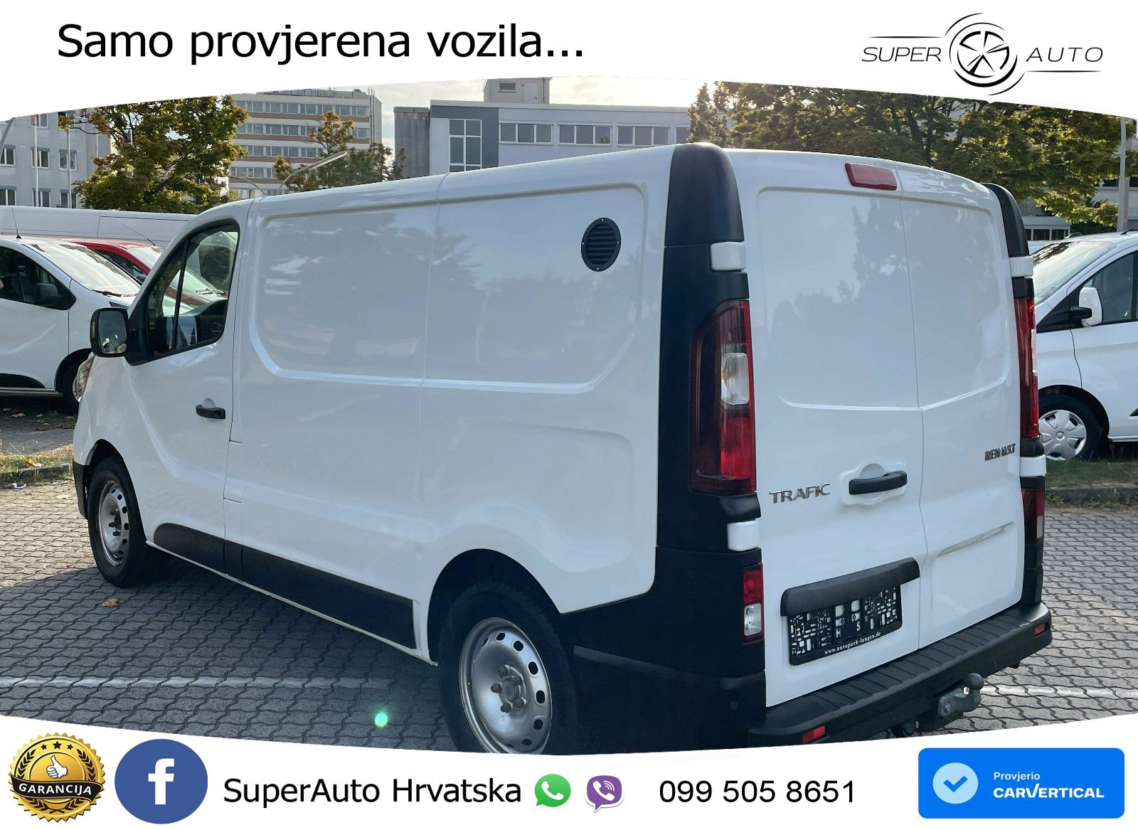 Renault Trafic L1H1 2.0 WÜRTH Regale Klima Navi PDC 131 KS