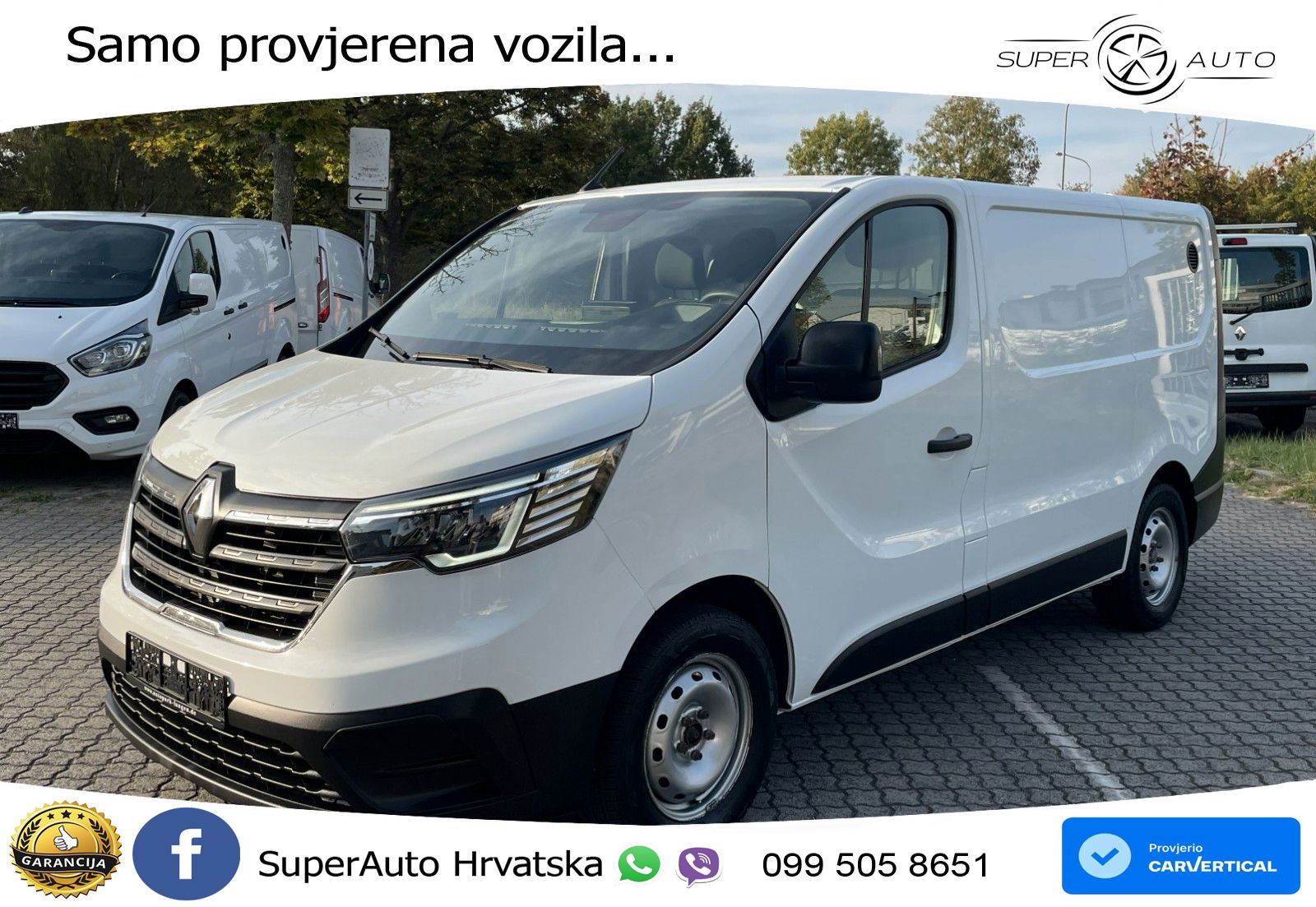 Renault Trafic L1H1 2.0 WÜRTH Regale Klima Navi PDC 131 KS
