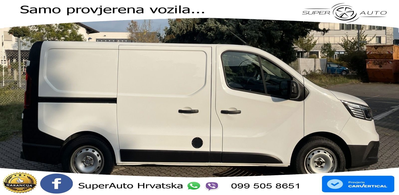 Renault Trafic L1H1 2.0 WÜRTH Regale Klima Navi PDC 131 KS