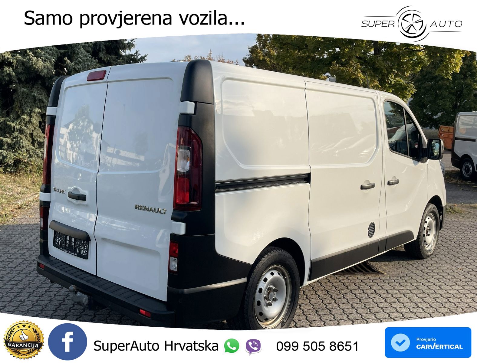 Renault Trafic L1H1 2.0 WÜRTH Regale Klima Navi PDC 131 KS