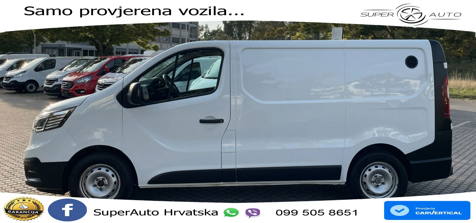Renault Trafic L1H1 2.0 WÜRTH Regale Klima Navi PDC 131 KS