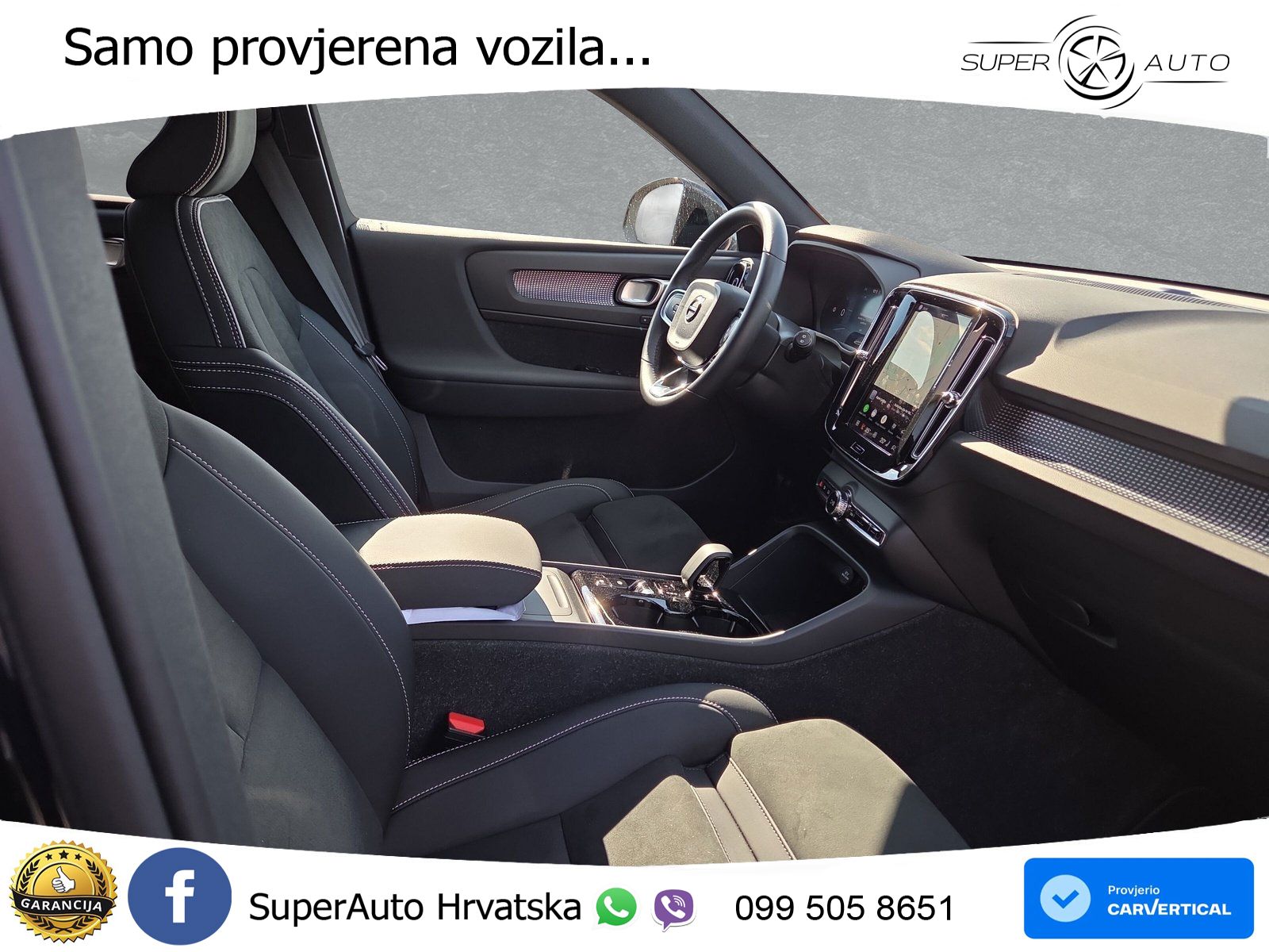 Volvo XC40 2.0 B3 163 KS Automatic ACC+GR SJED+360+PANO