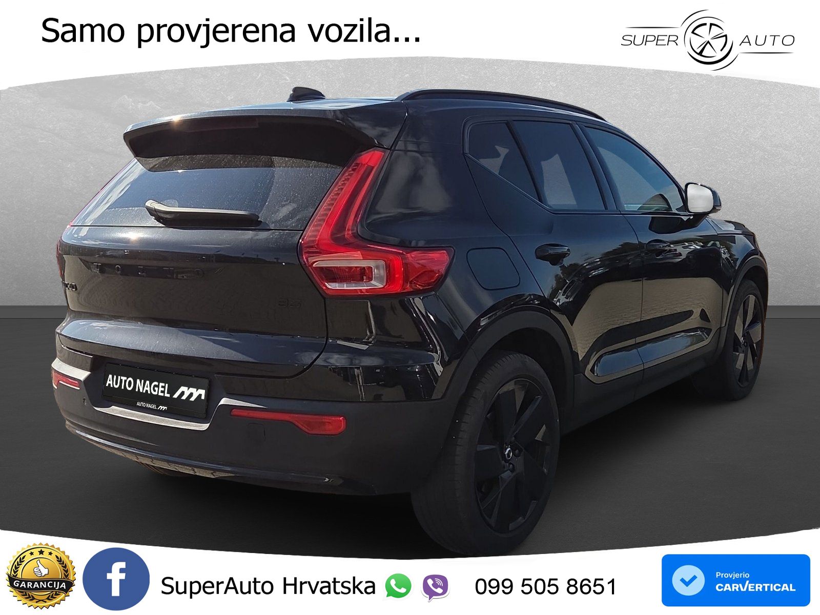 Volvo XC40 2.0 B3 163 KS Automatic ACC+GR SJED+360+PANO