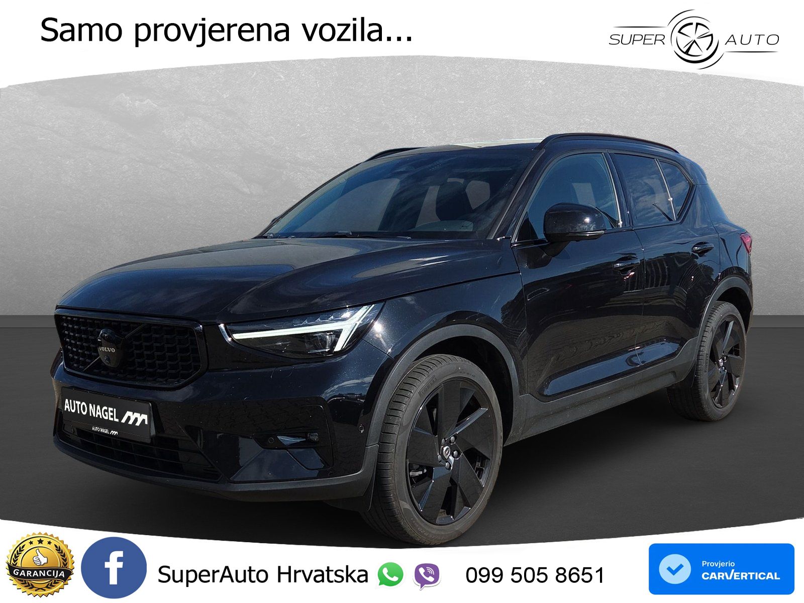 Volvo XC40 2.0 B3 163 KS Automatic ACC+GR SJED+360+PANO