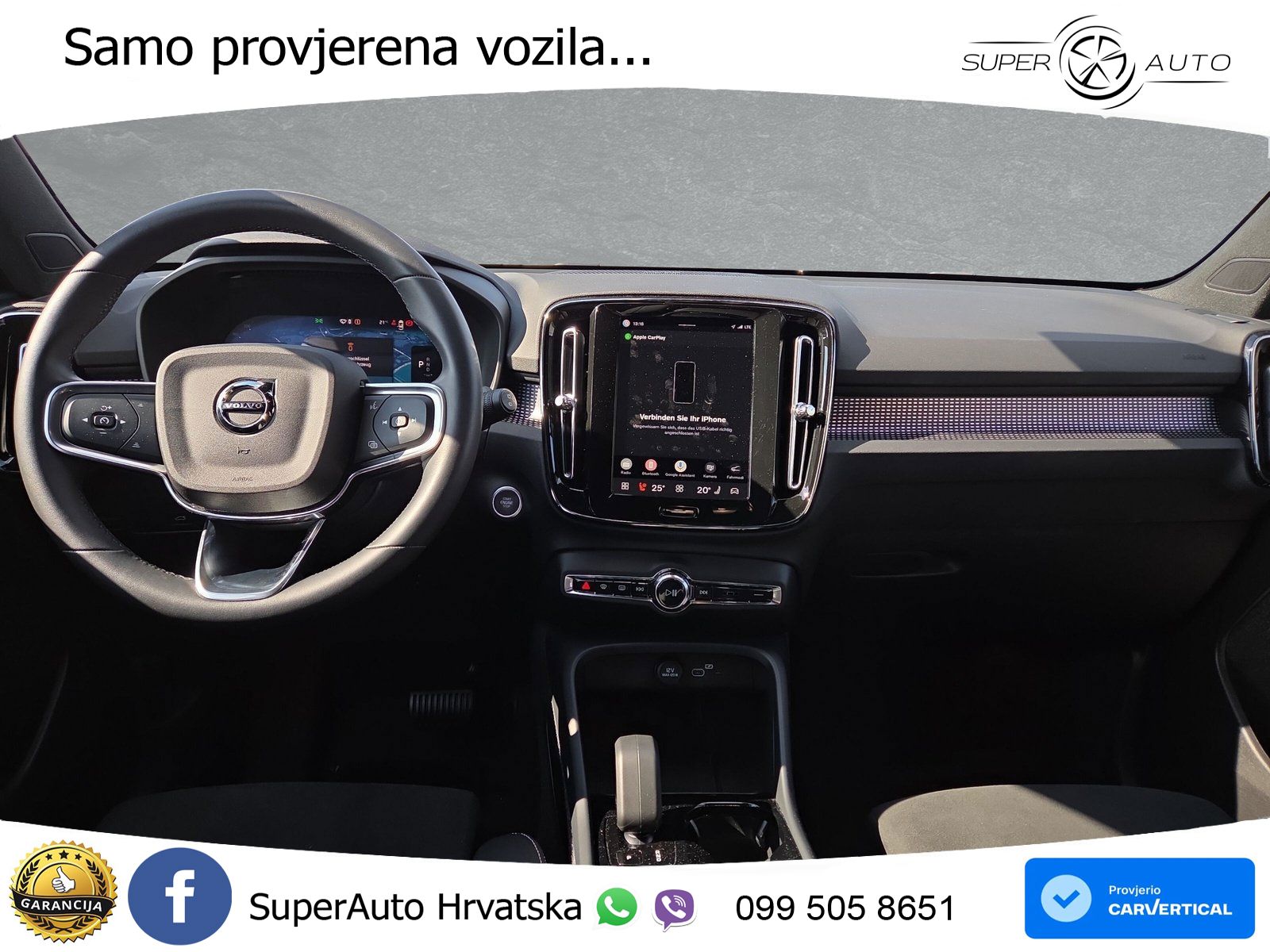 Volvo XC40 2.0 B3 163 KS Automatic ACC+GR SJED+360+PANO