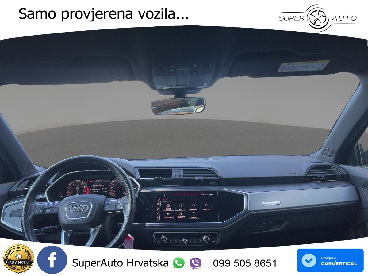 Audi Q3 40 TFSI (190 KS) quattro S tronic LED+GR SJED+ACC