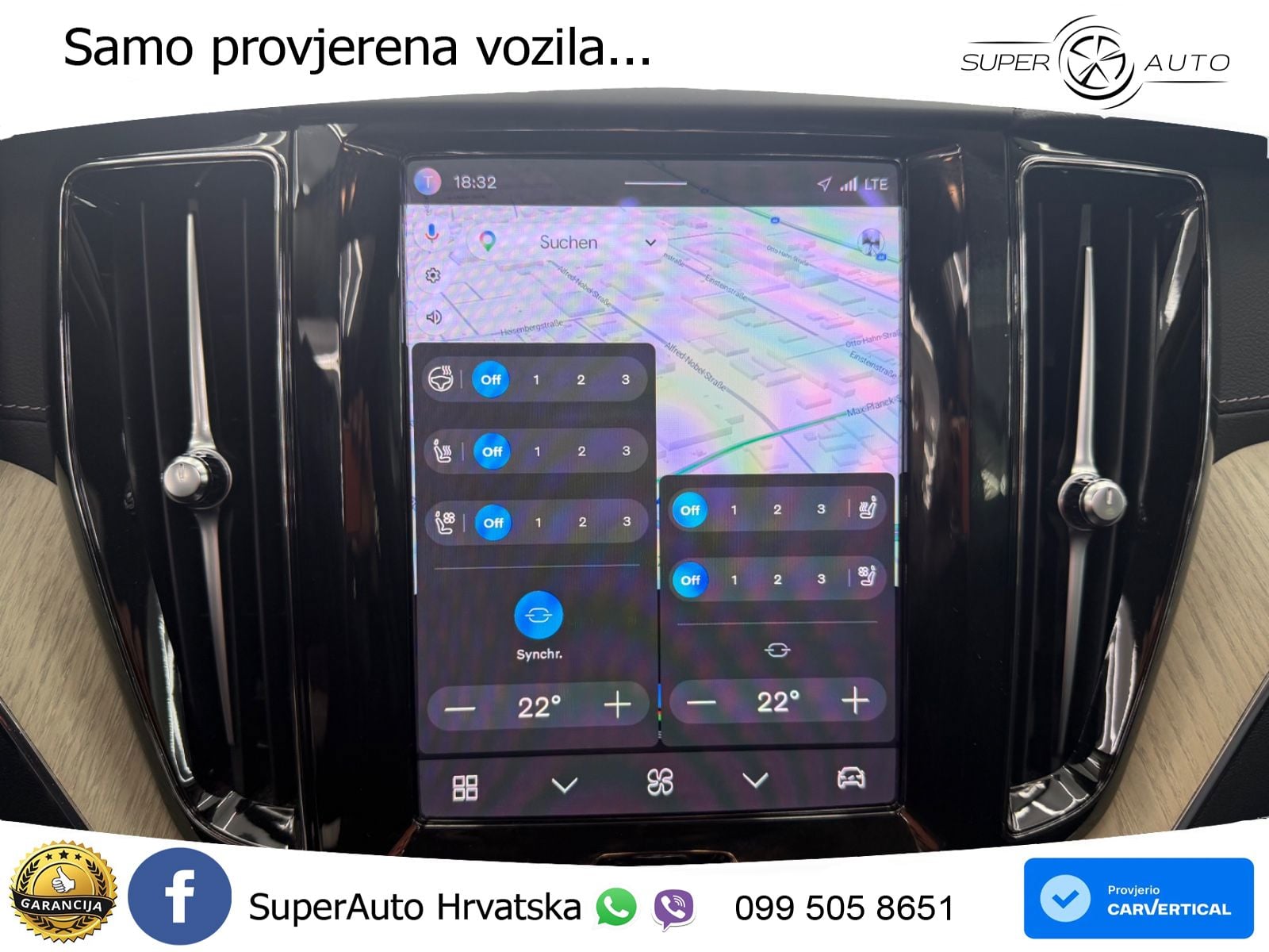 Volvo XC60 T6 AWD Geartronic ACC+GR SJED+360+PANO
