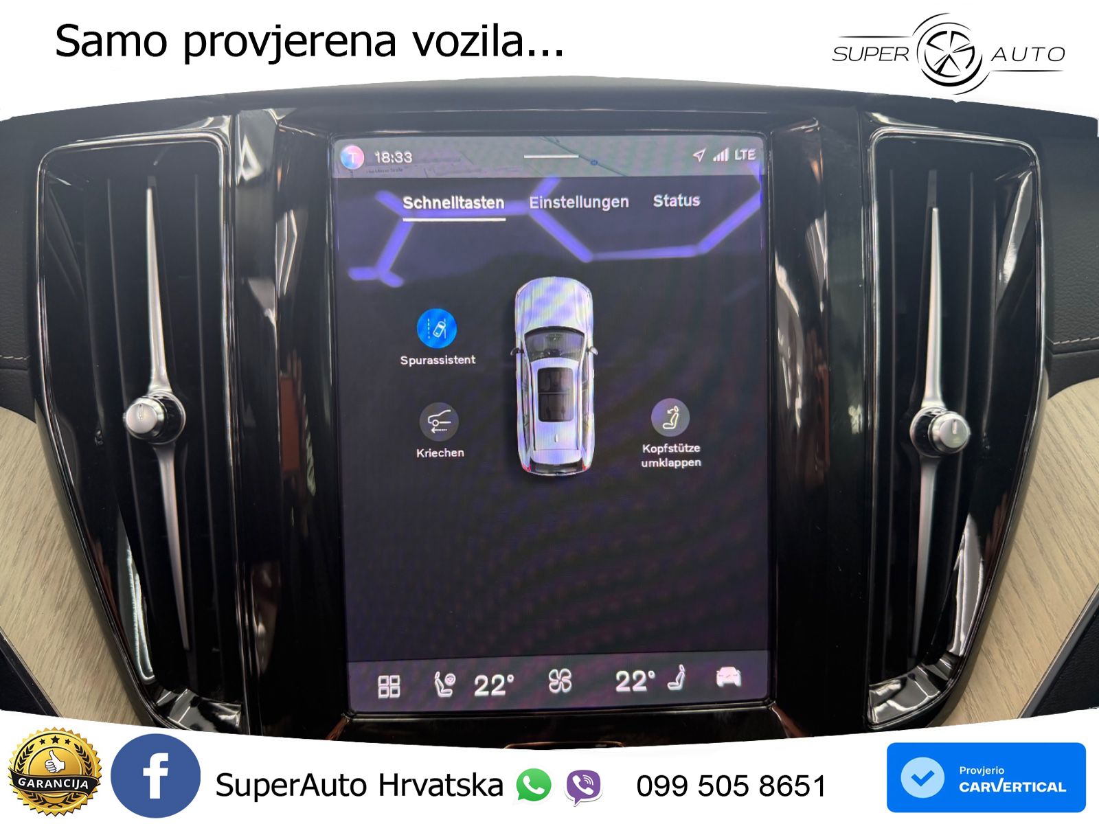 Volvo XC60 T6 AWD Geartronic ACC+GR SJED+360+PANO