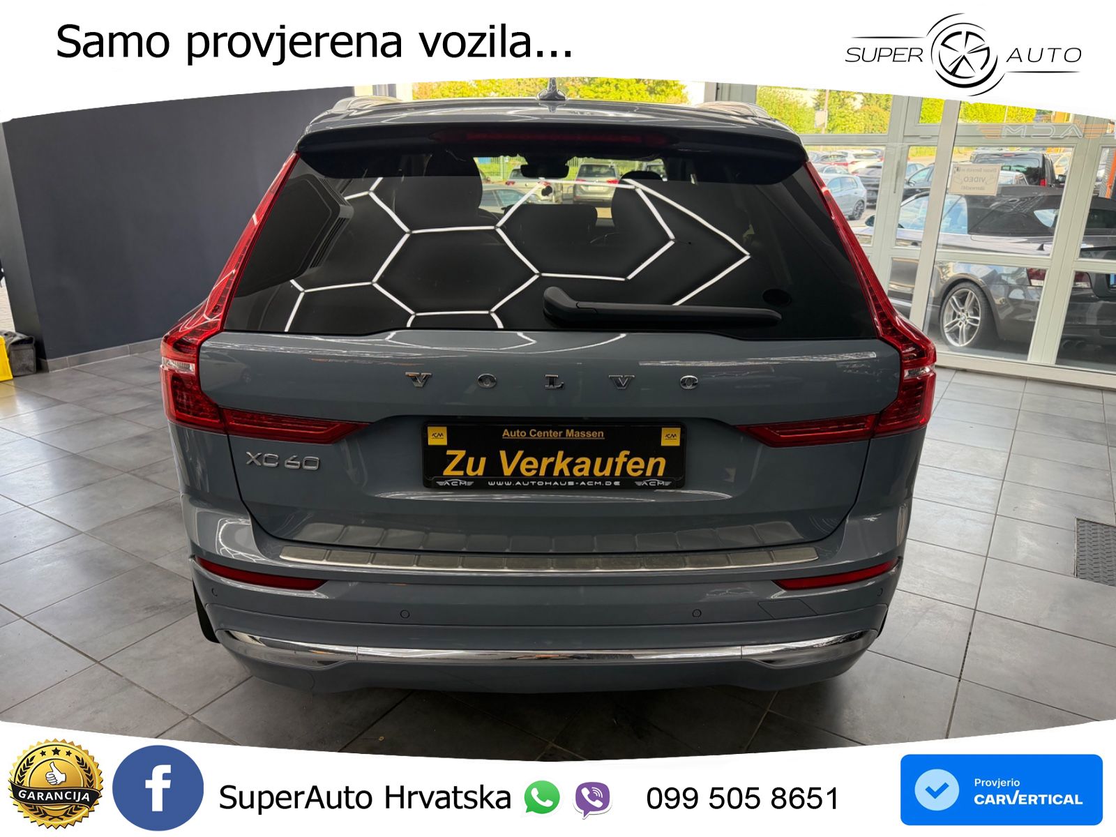 Volvo XC60 T6 AWD Geartronic ACC+GR SJED+360+PANO