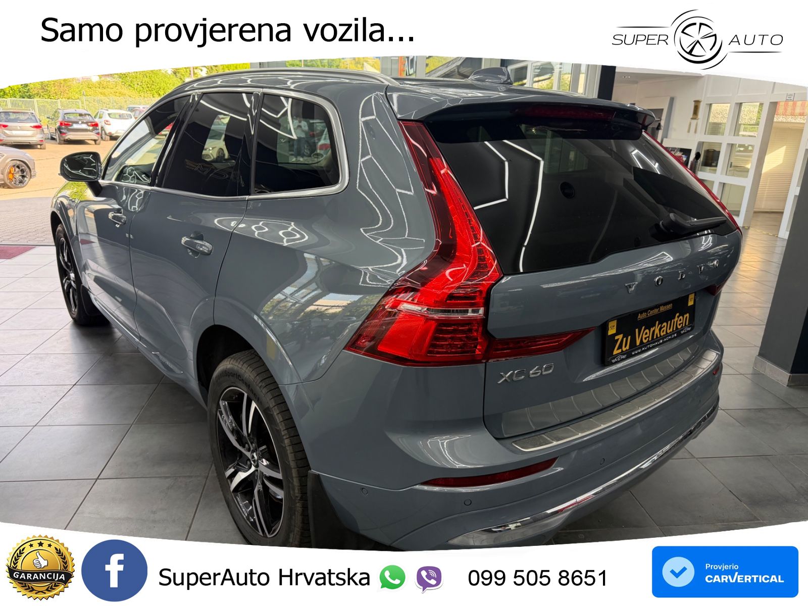 Volvo XC60 T6 AWD Geartronic ACC+GR SJED+360+PANO