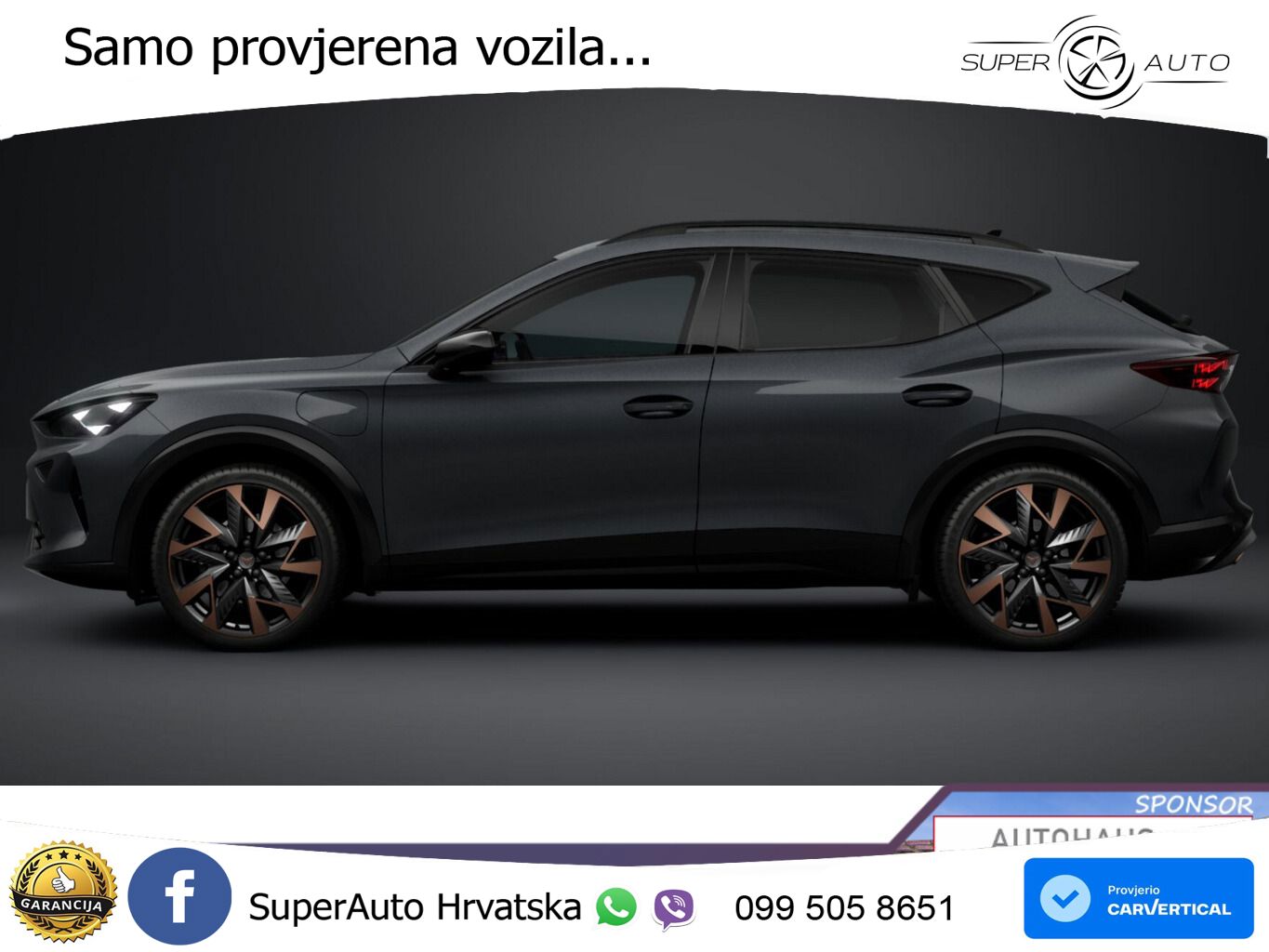 Cupra Formentor 1.5 TSI (204 KS) e-Hybrid DSG LED+ACC