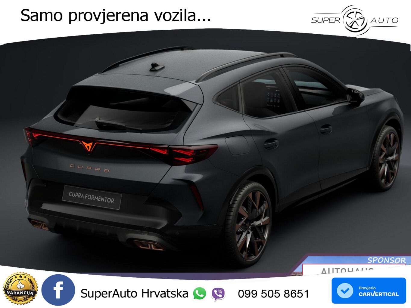 Cupra Formentor 1.5 TSI (204 KS) e-Hybrid DSG LED+ACC