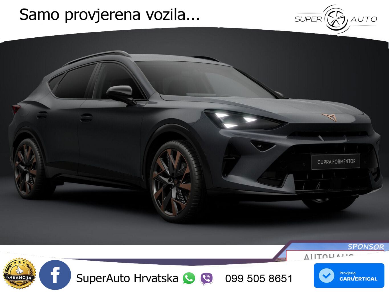 Cupra Formentor 1.5 TSI (204 KS) e-Hybrid DSG LED+ACC