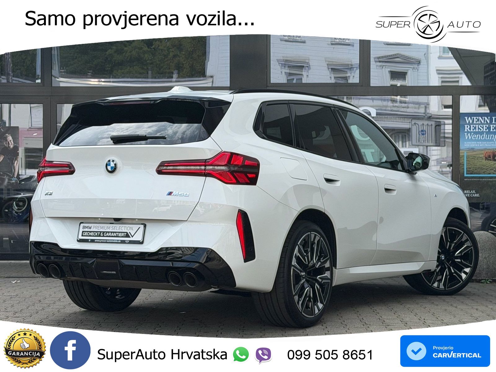 BMW X3 M50 xDrive Steptronic M Sport ACC+HEAD+4xGR SJED+360+PANO