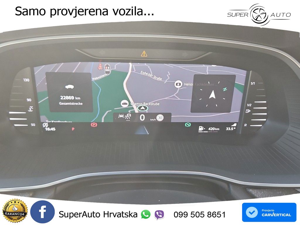 Škoda Octavia Combi 2.0 TDI (150 KS) DSG Selection LED+GR SJED+ACC