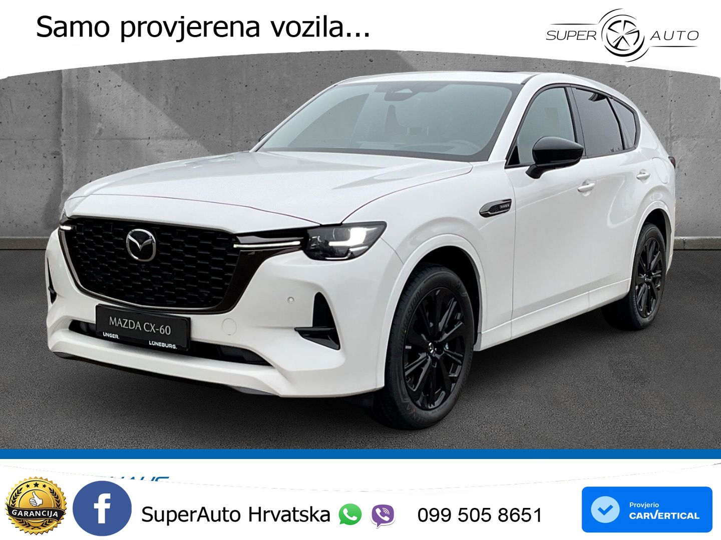 Mazda CX-60 2.5 e-Skyactiv (328 KS) AWD Automatic MATRIX+GR SJED+KAM