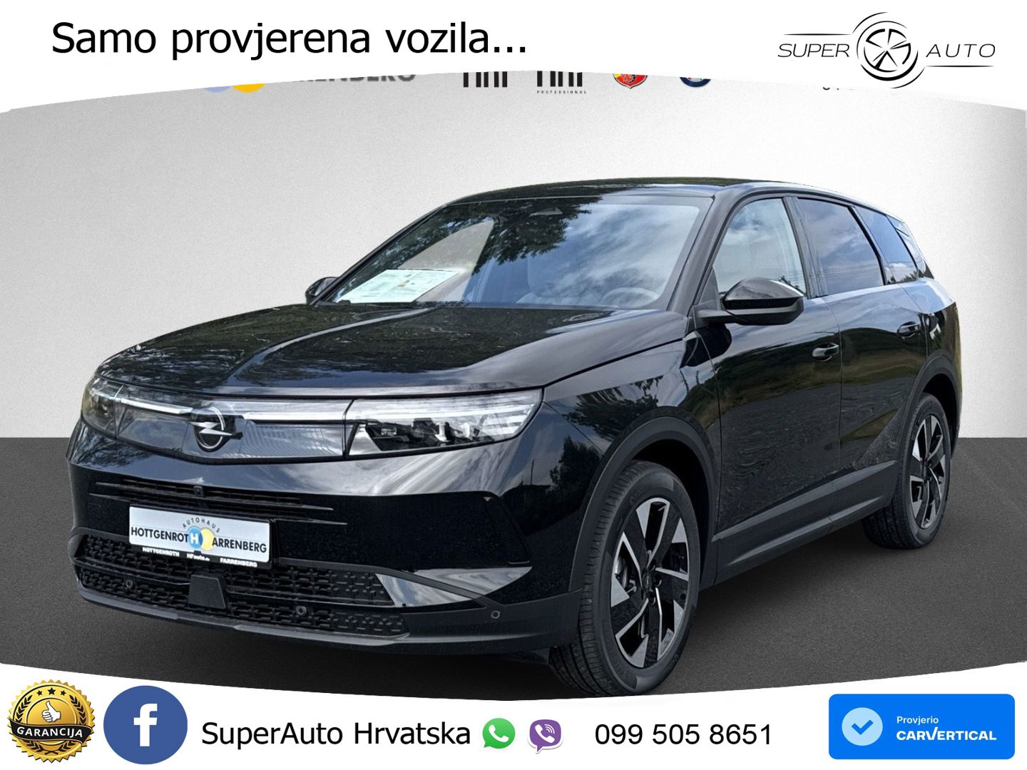 Opel Grandland 1.2 Turbo (145 KS) Hybrid eDCT GS LED+GR SJED+ACC