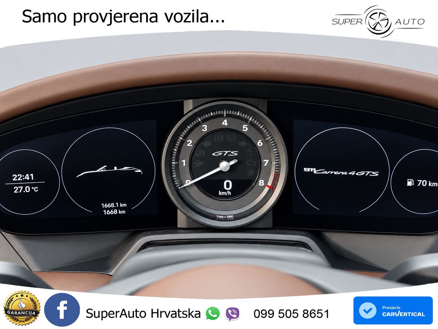 Porsche 911 Carrera 4 GTS Cabriolet 3.0 (480 KS) PDK LED+GR SJED+ACC