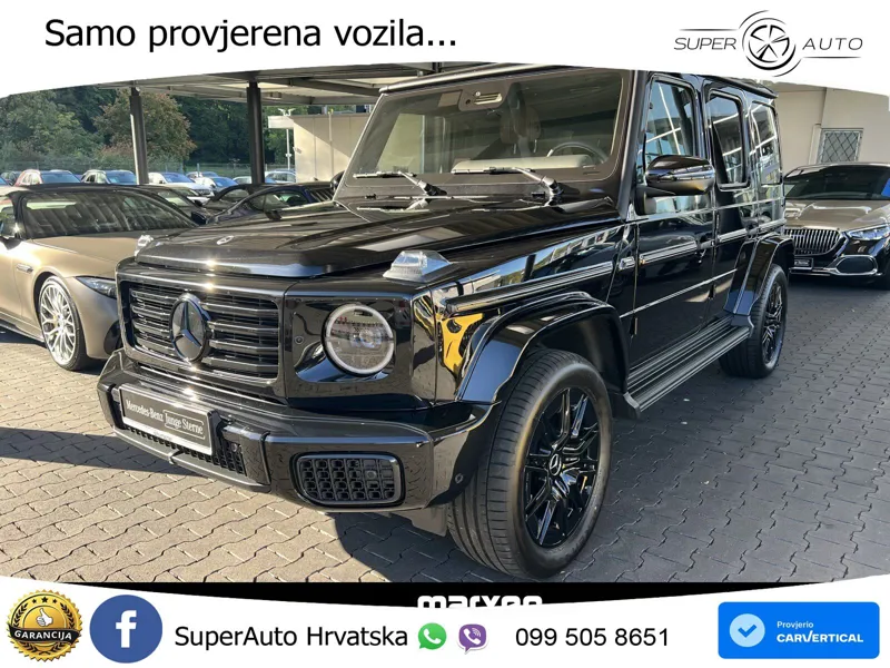 Mercedes G 450d Long (367 KS) 4MATIC 9G-TRONIC Superior LED+GR SJED+ACC