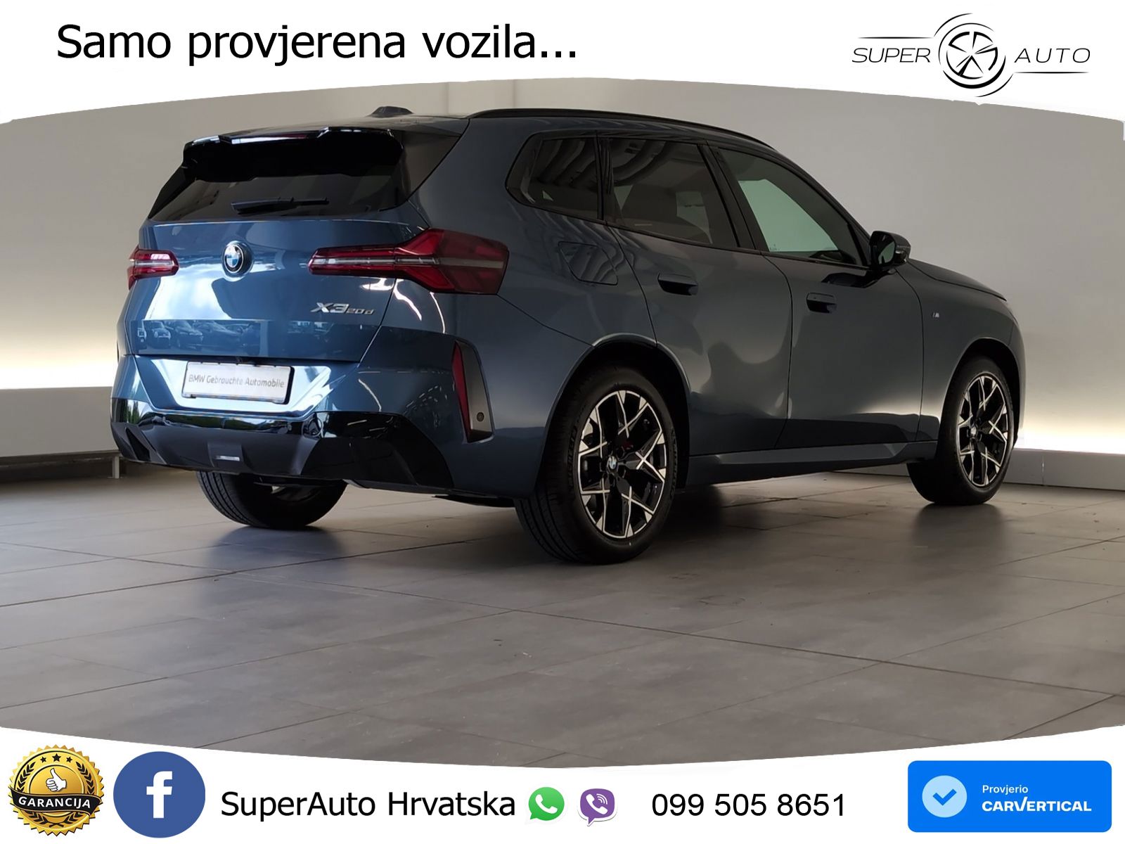 BMW X3 20d xDrive Steptronic M Sport LED+GR SJED+ACC