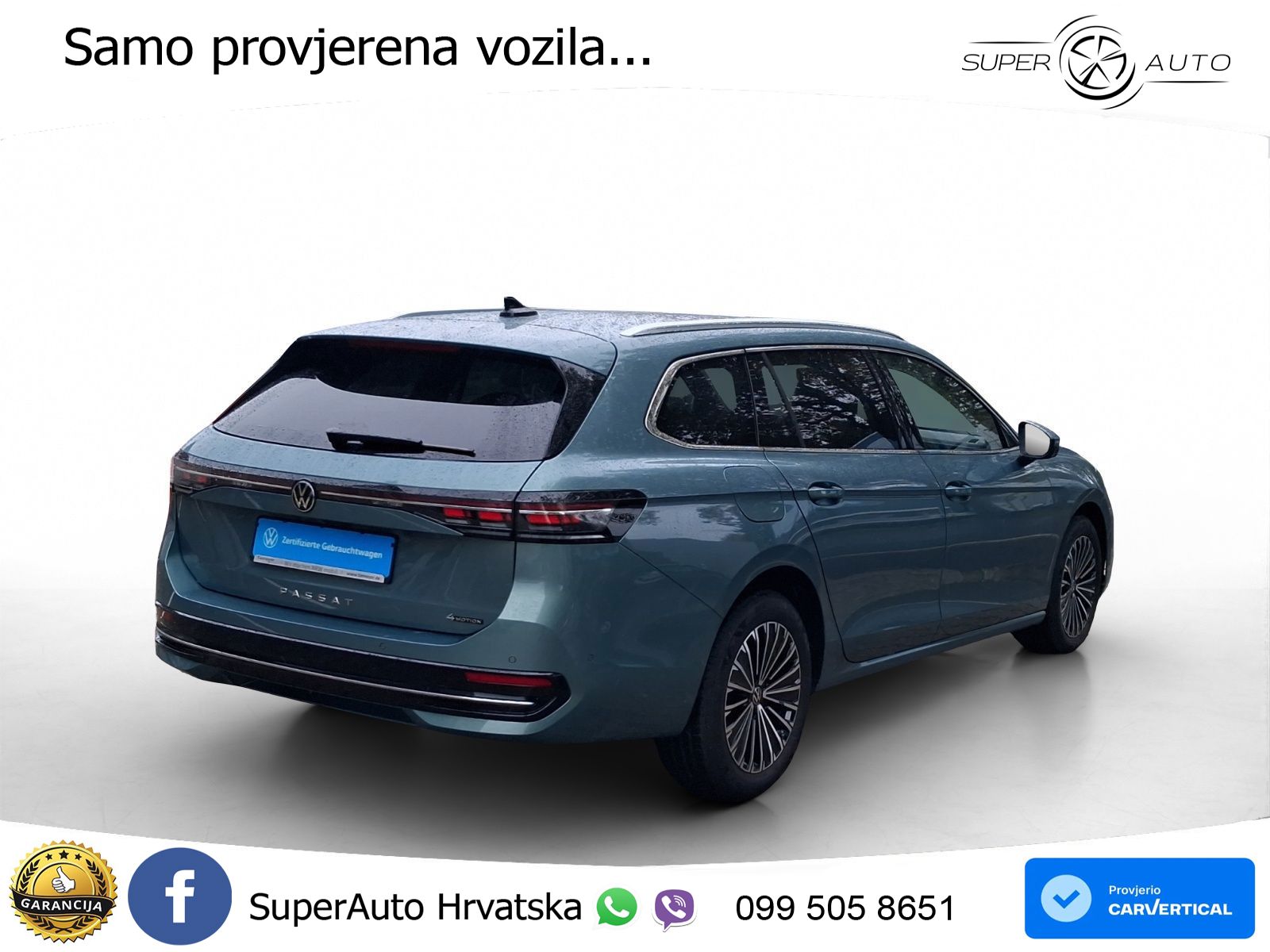 Volkswagen Passat Variant 2.0 TDI (193 KS) 4MOTION DSG Elegance LED+GR SJED+ACC