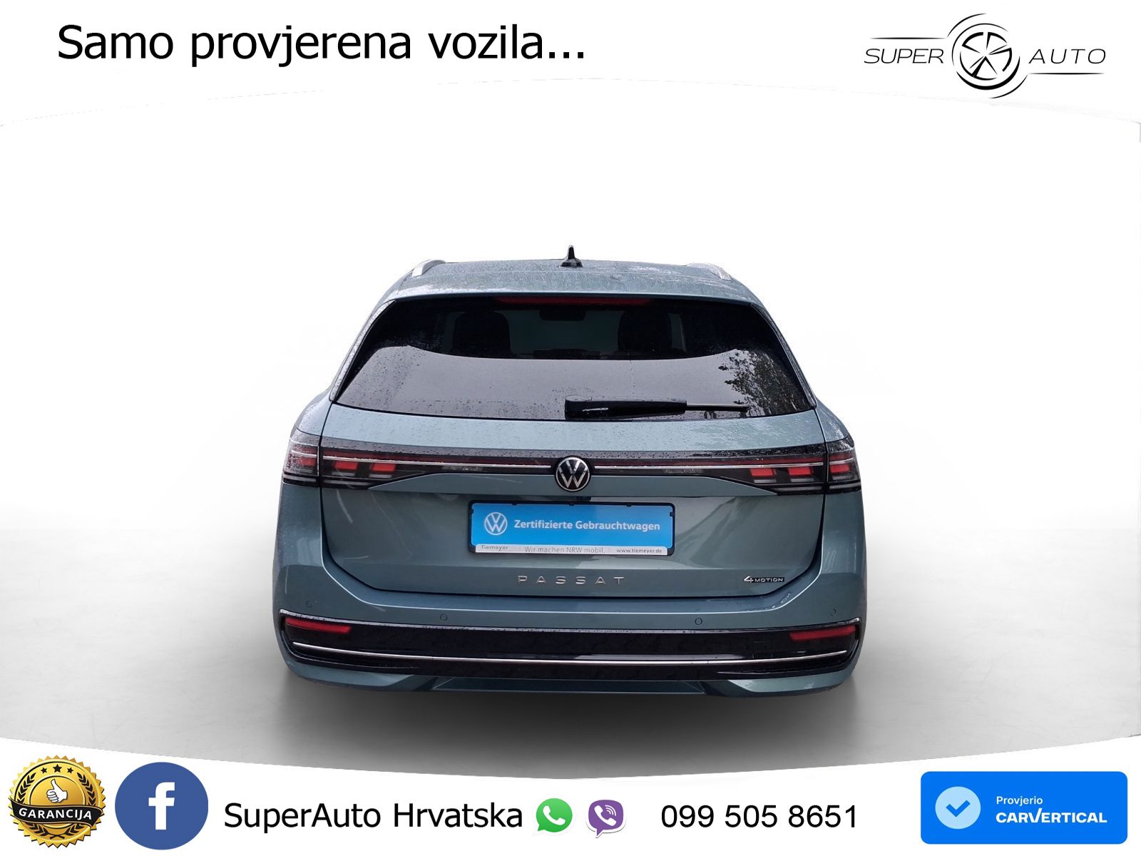 Volkswagen Passat Variant 2.0 TDI (193 KS) 4MOTION DSG Elegance LED+GR SJED+ACC