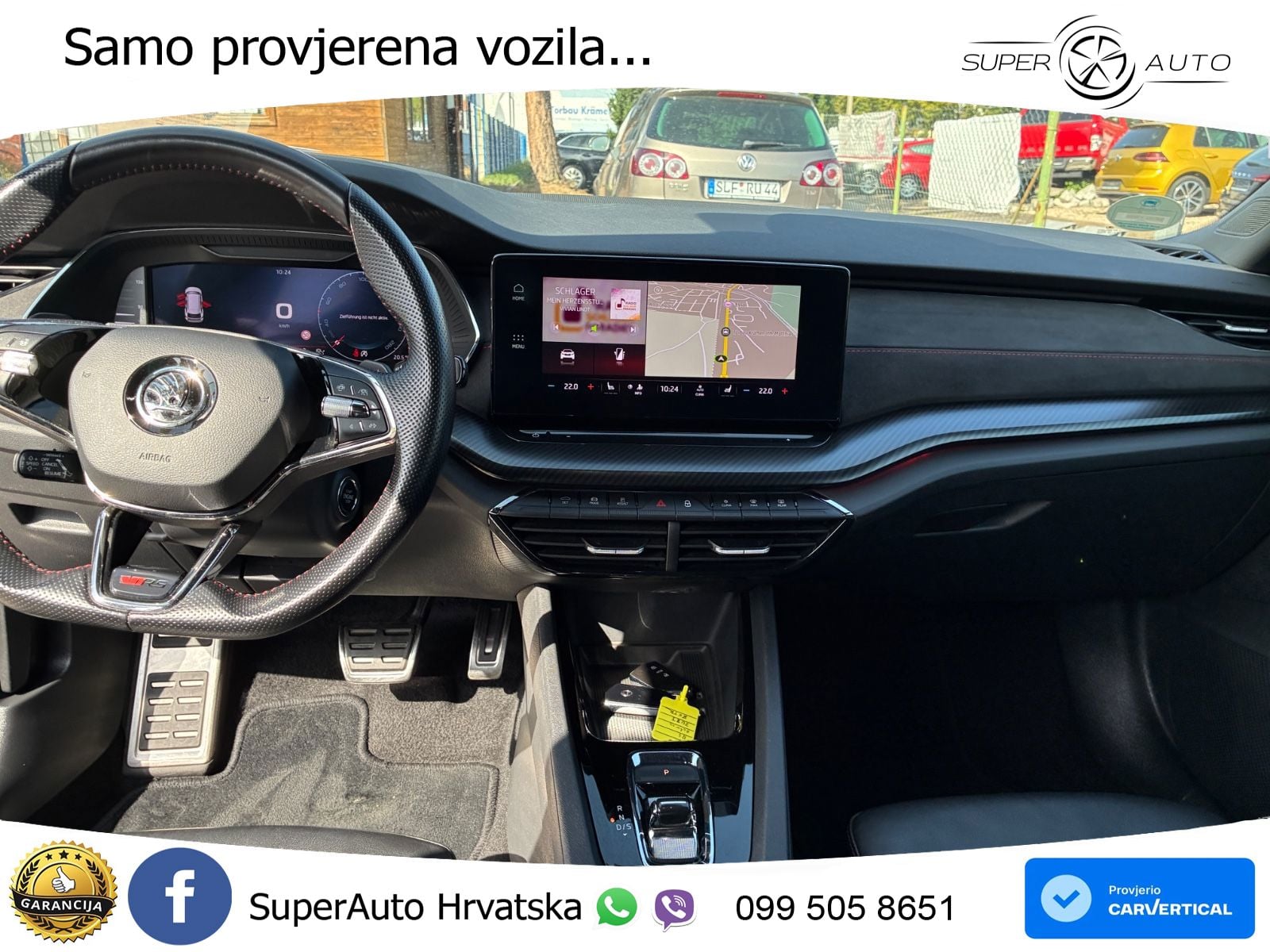 Škoda Octavia Combi RS 2.0 TDI (200 KS) DSG LED+GR SJED+ACC