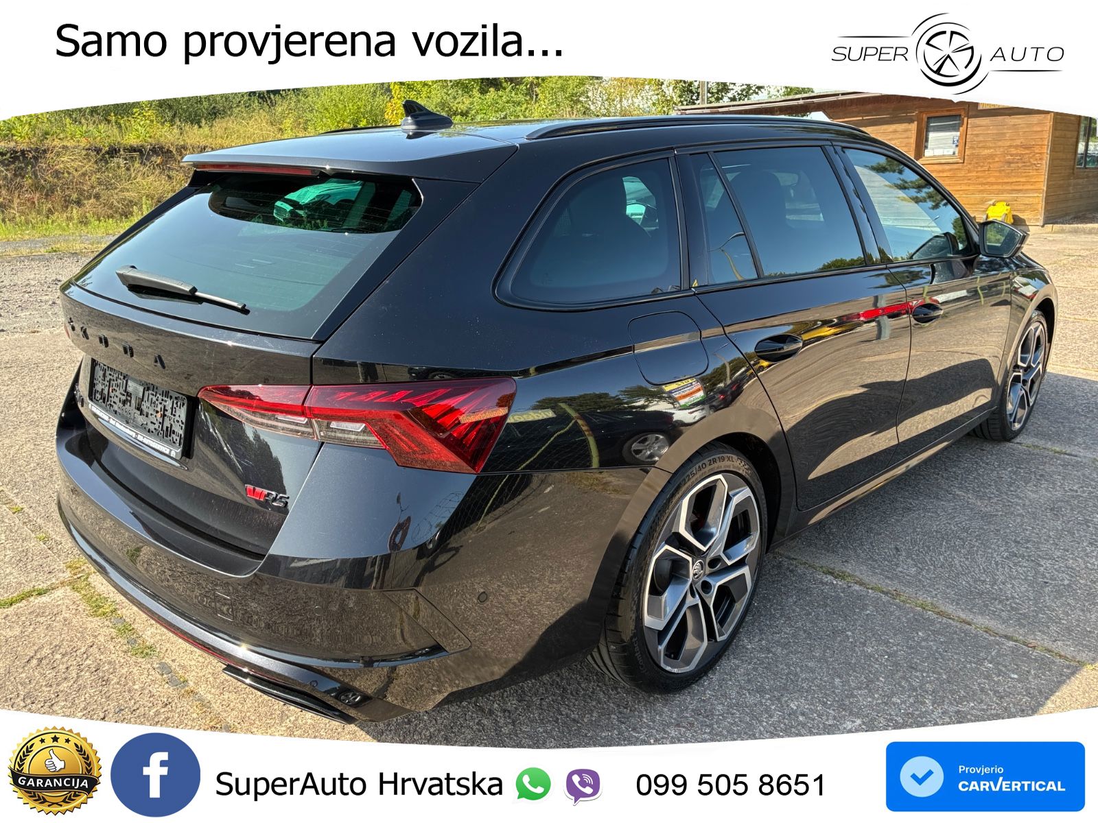Škoda Octavia Combi RS 2.0 TDI (200 KS) DSG LED+GR SJED+ACC